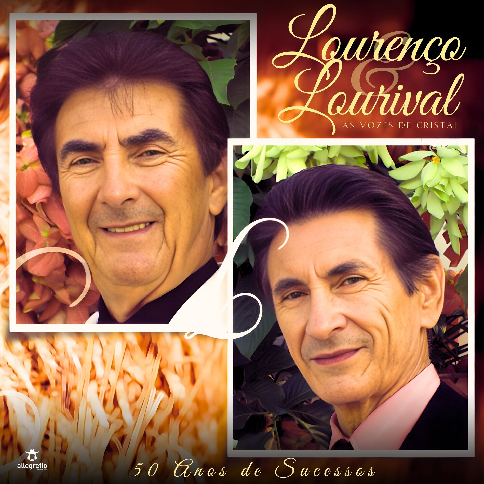Album cover of As Vozes de Cristal: 50 Anos de Sucessos