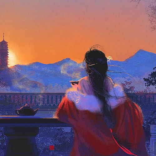 晚风故人旧