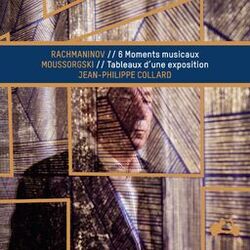 Cover of Rachmaninoff: 6 Moments musicaux - Mussorgsky: Pictures at an Exhibition