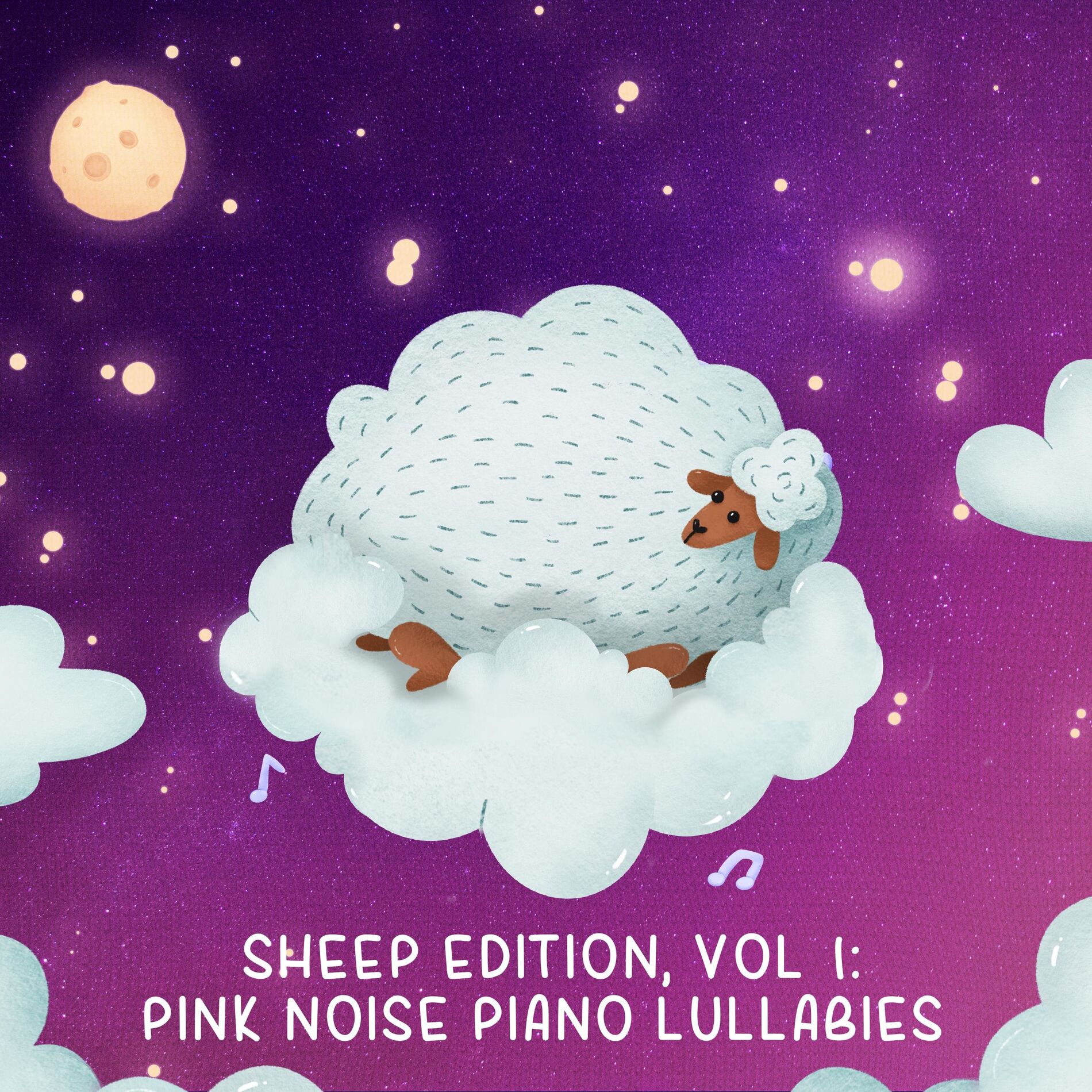 Album cover of Sheep Edition, Vol 1: Pink Noise Piano Lullabies