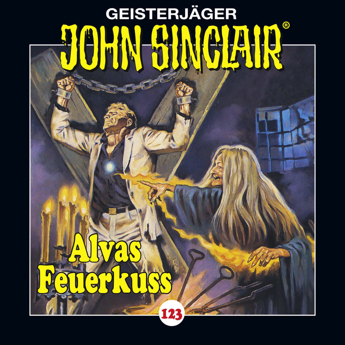 Album cover of Folge 123: Alvas Feuerkuss, Kapitel 1