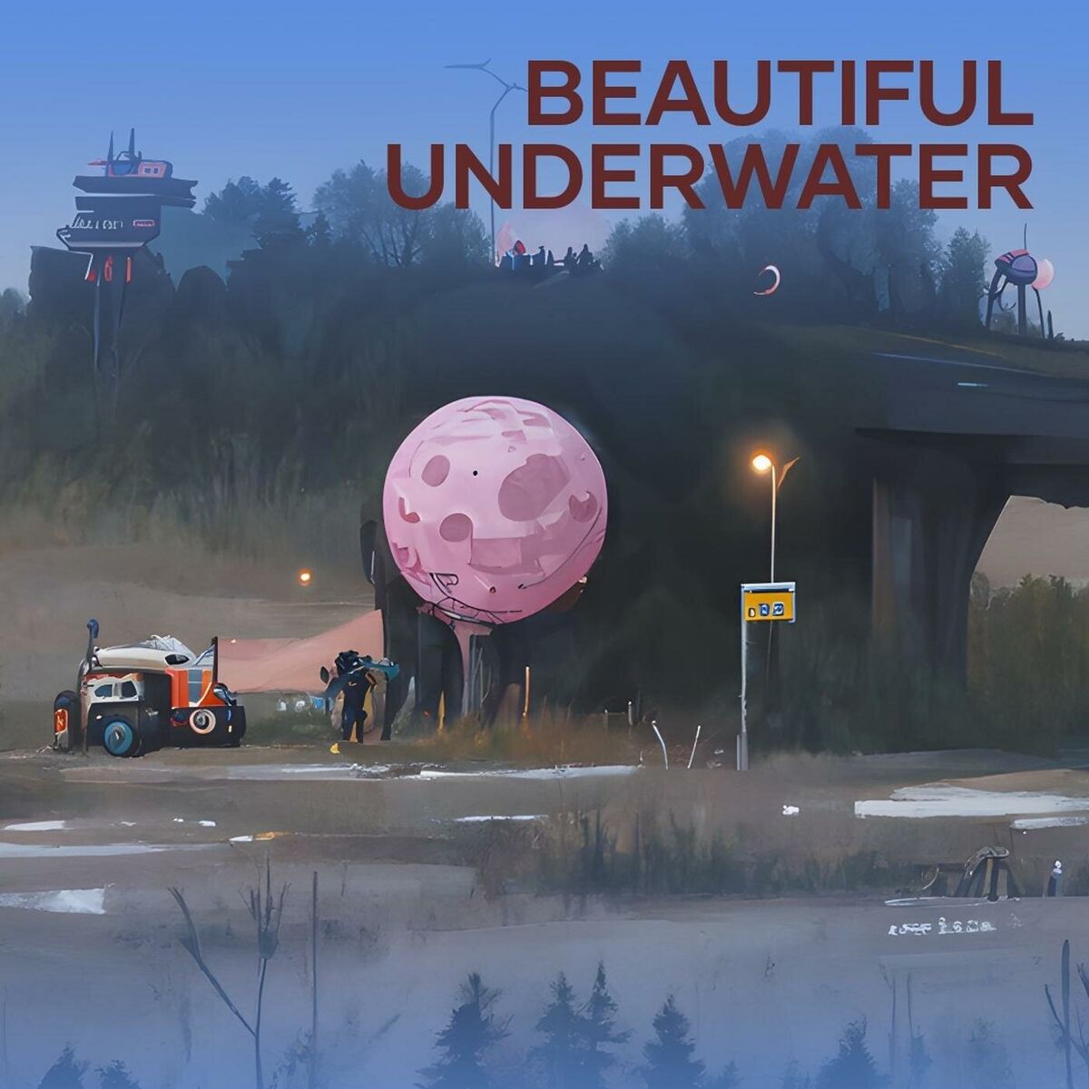 Album cover of beautiful underwater