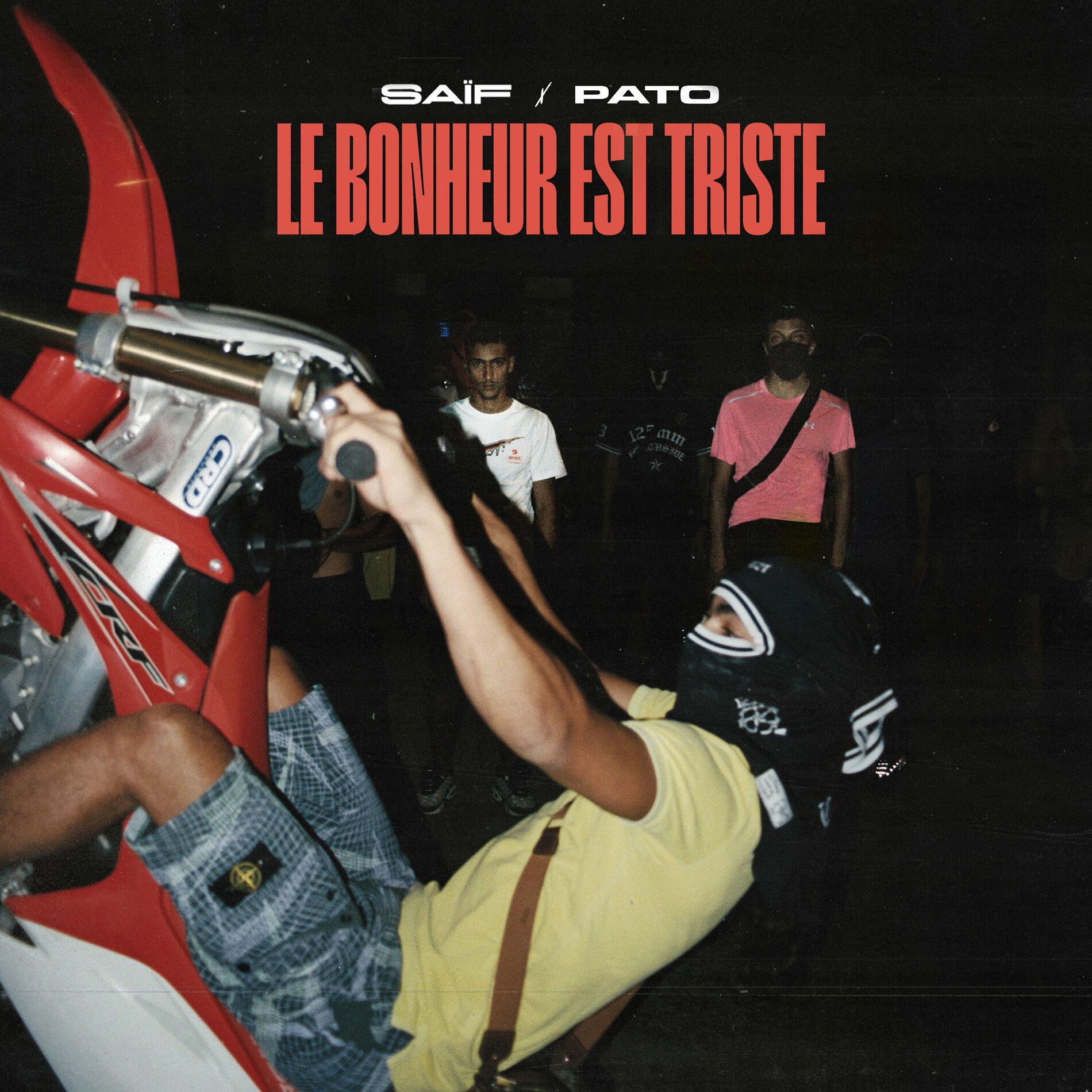 Album cover of Le bonheur est triste
