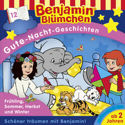 Cover of Gute-Nacht-Geschichten - Folge 12: Frühling, Sommer, Herbst und Winter