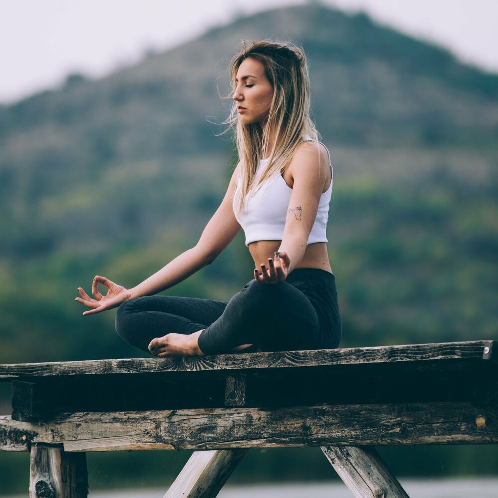 Picture of Rainy Bliss Retreat: Serene Meditation with a Summer Storm