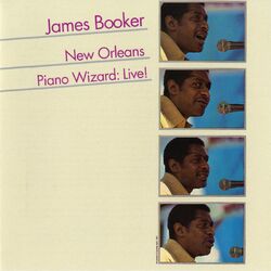 Cover of New Orleans Piano Wizard: Live!