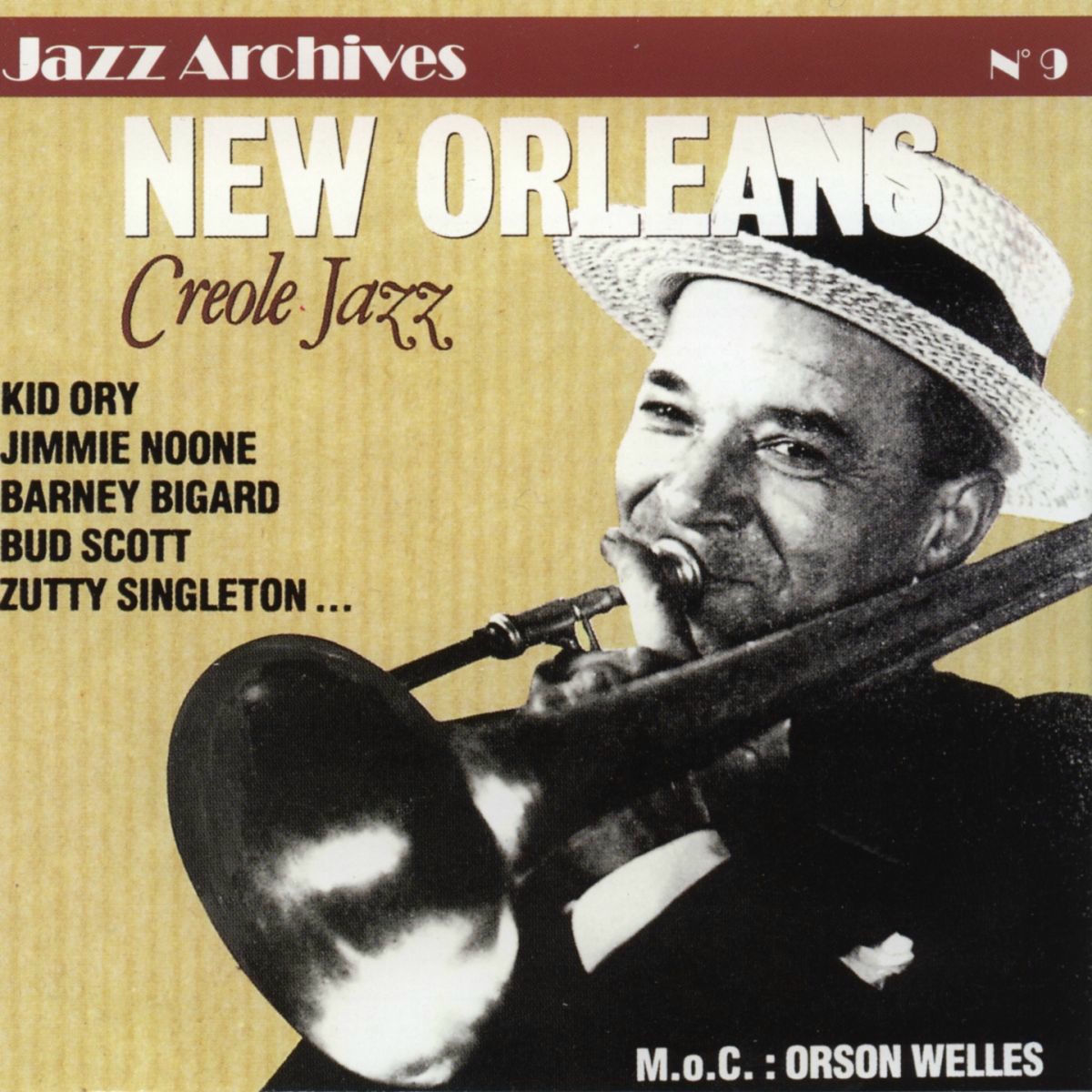 Album cover of New Orleans Creole Jazz (Jazz Archives No. 9)
