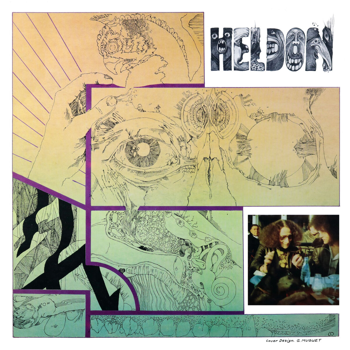 Album cover of Electronique Guerilla (Heldon I)