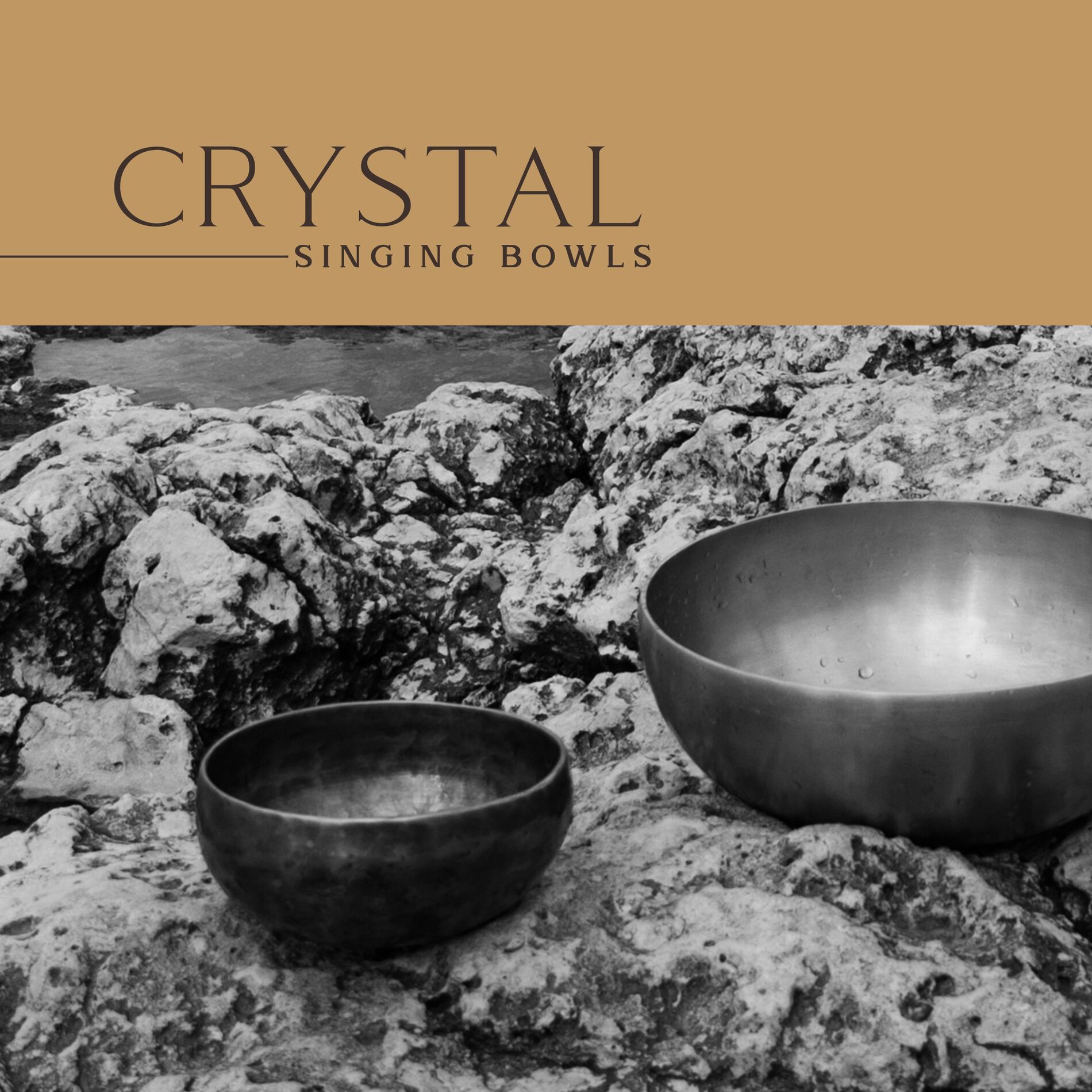 Album cover of Crystal Singing Bowls: Healing Tibetan Frequency Music