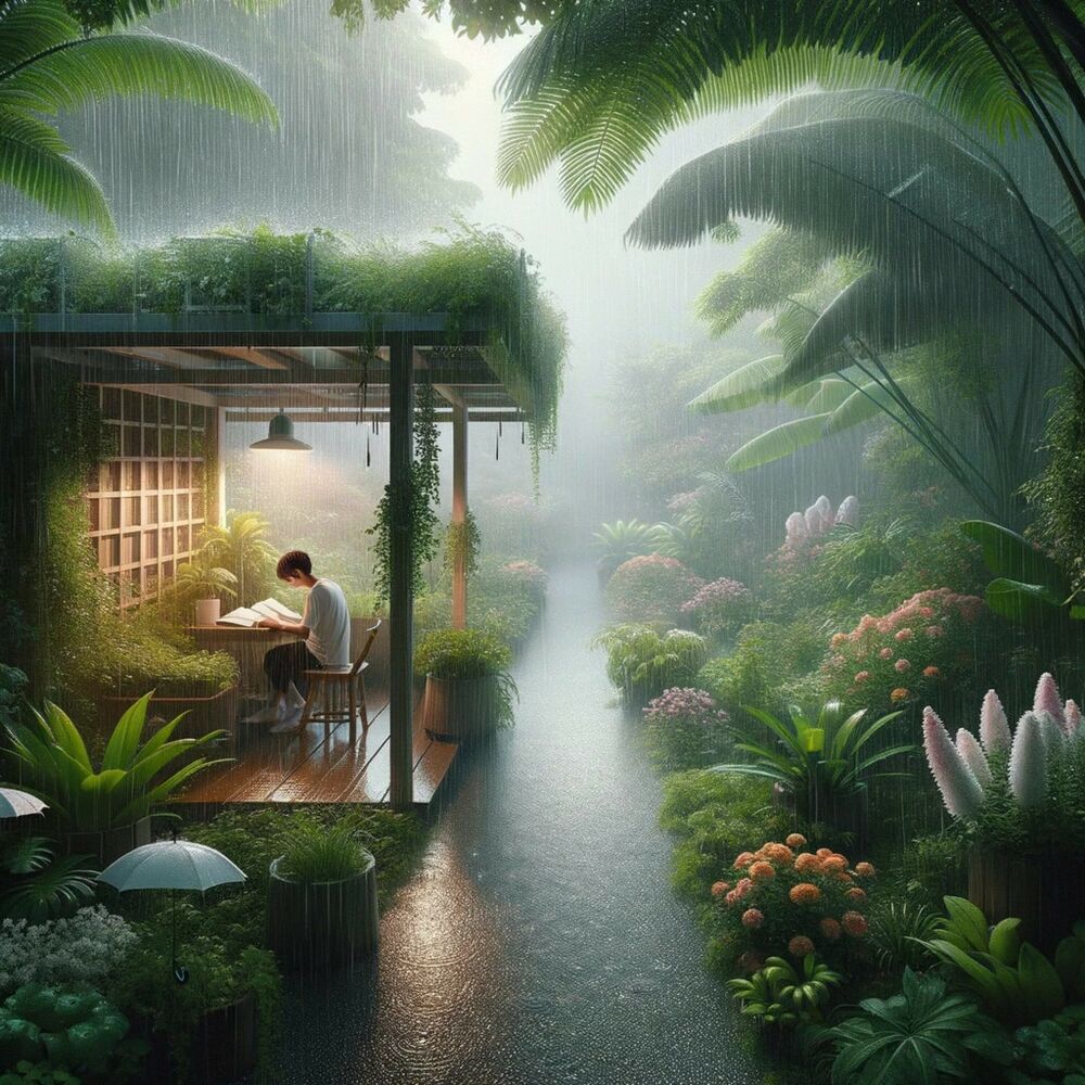 Picture of Study Showers: Rain Music for Academic Focus