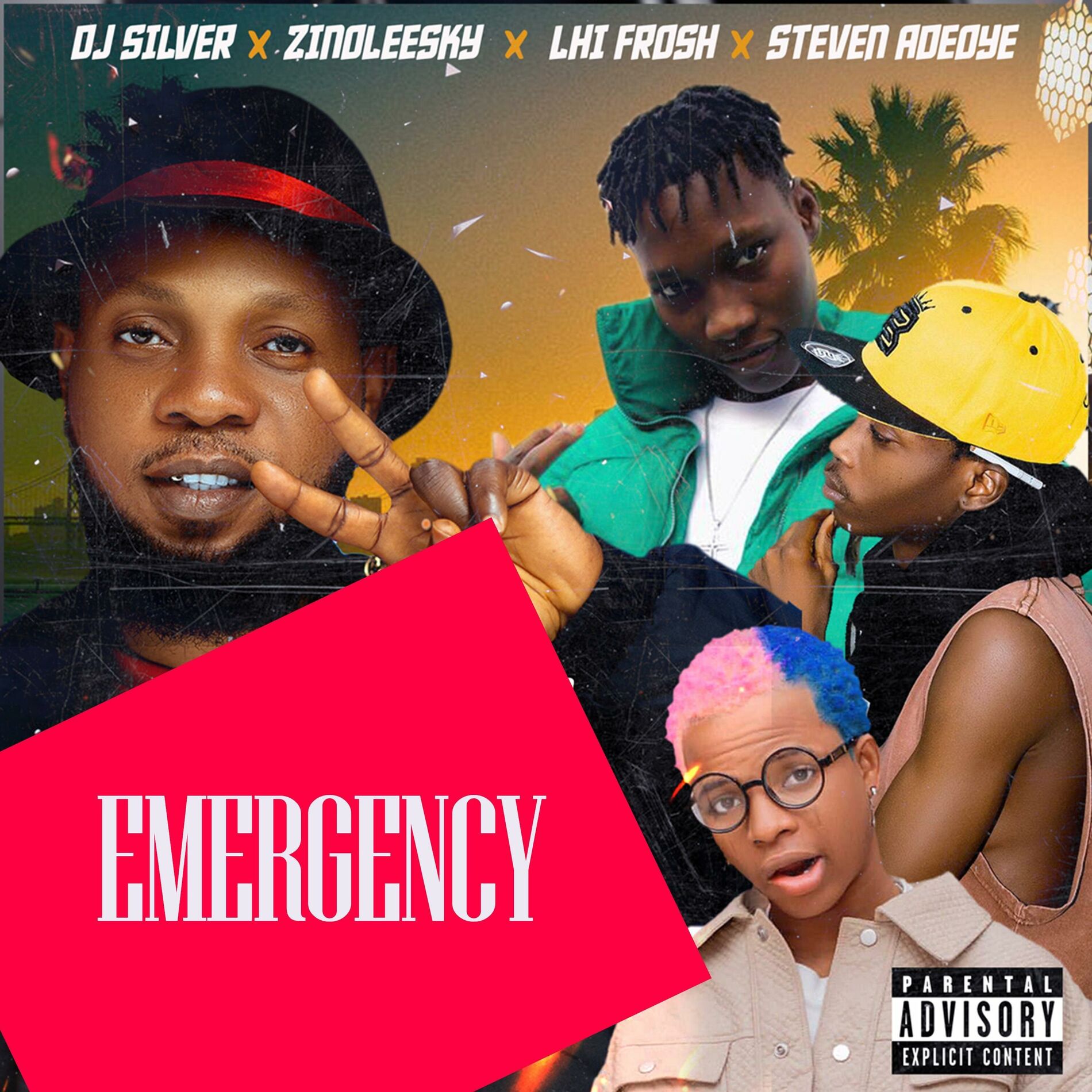 Album cover of Emergency (feat. Zinoleesky, Lil Frosh & Steven Adeoye)