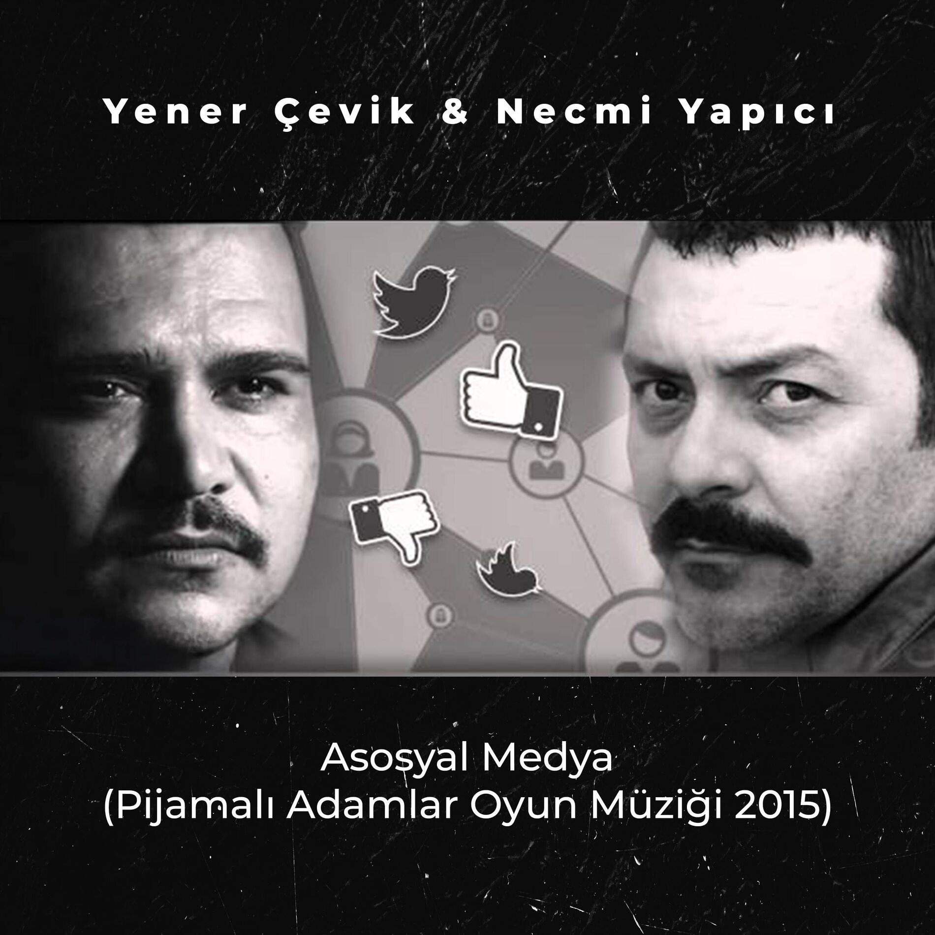 Album cover of Asosyal Medya (Pijamalı Adamlar Oyun Müziği 2015)