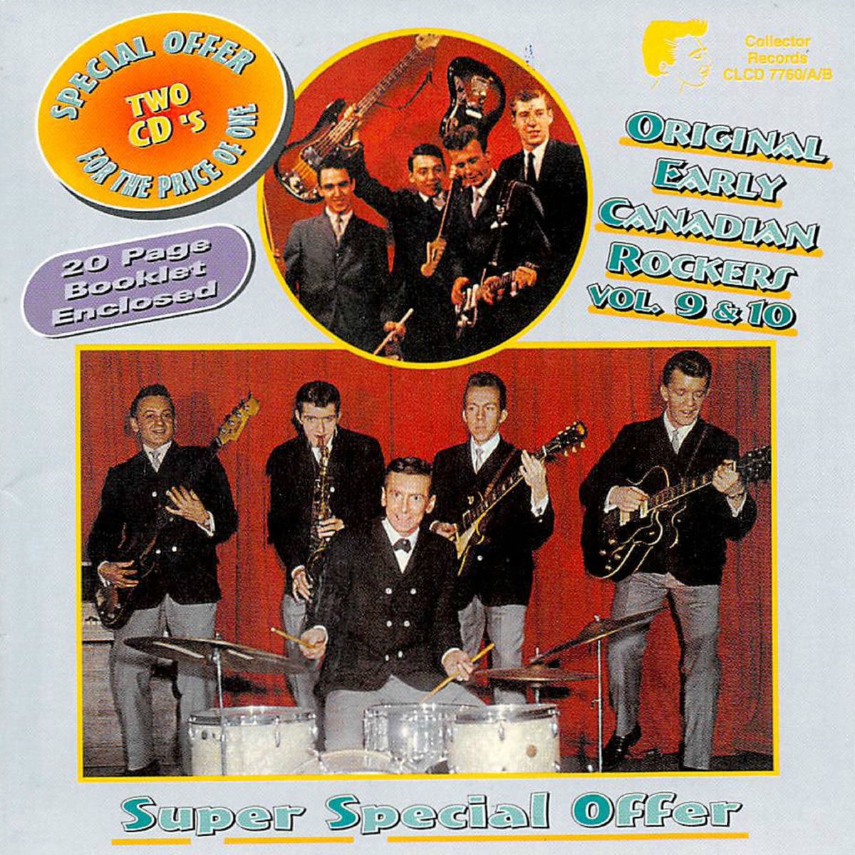 Album cover of Early Canadian Rockers, Vol. 9 & 10