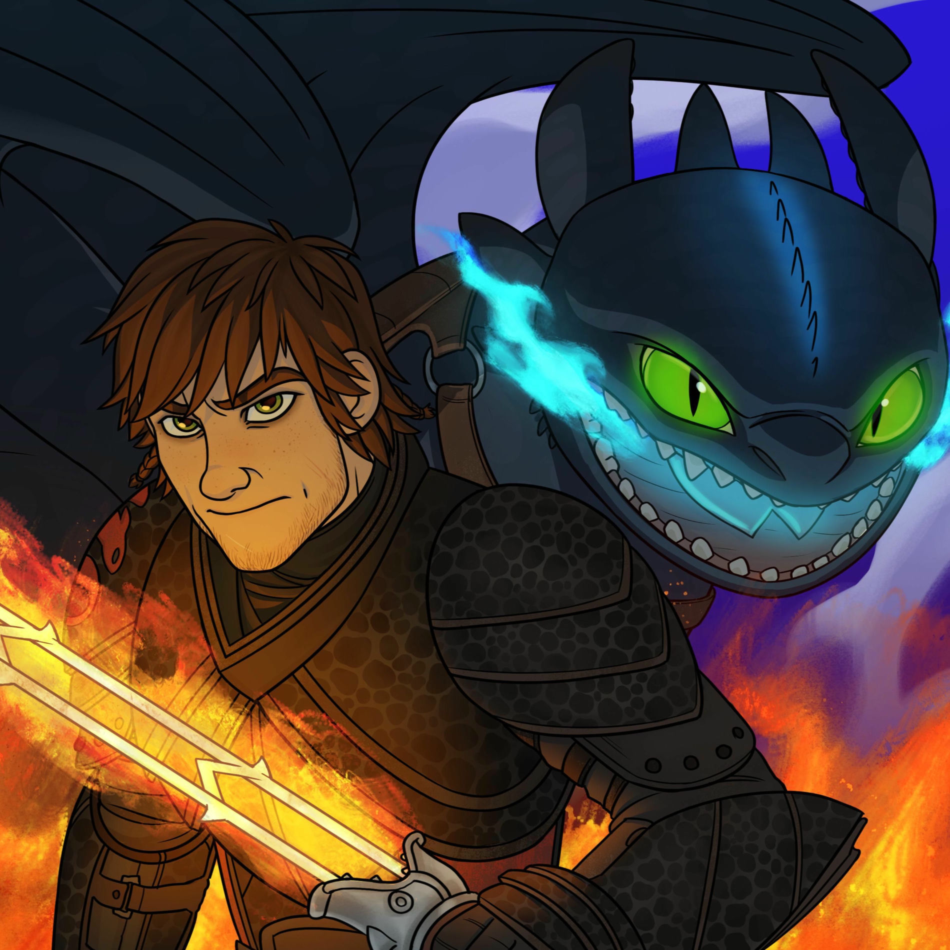 Album cover of Human Hunter (feat. ForticGX) [Hiccup Villain Song]