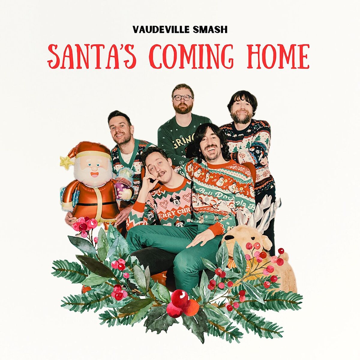 Album cover of Santa's Coming Home