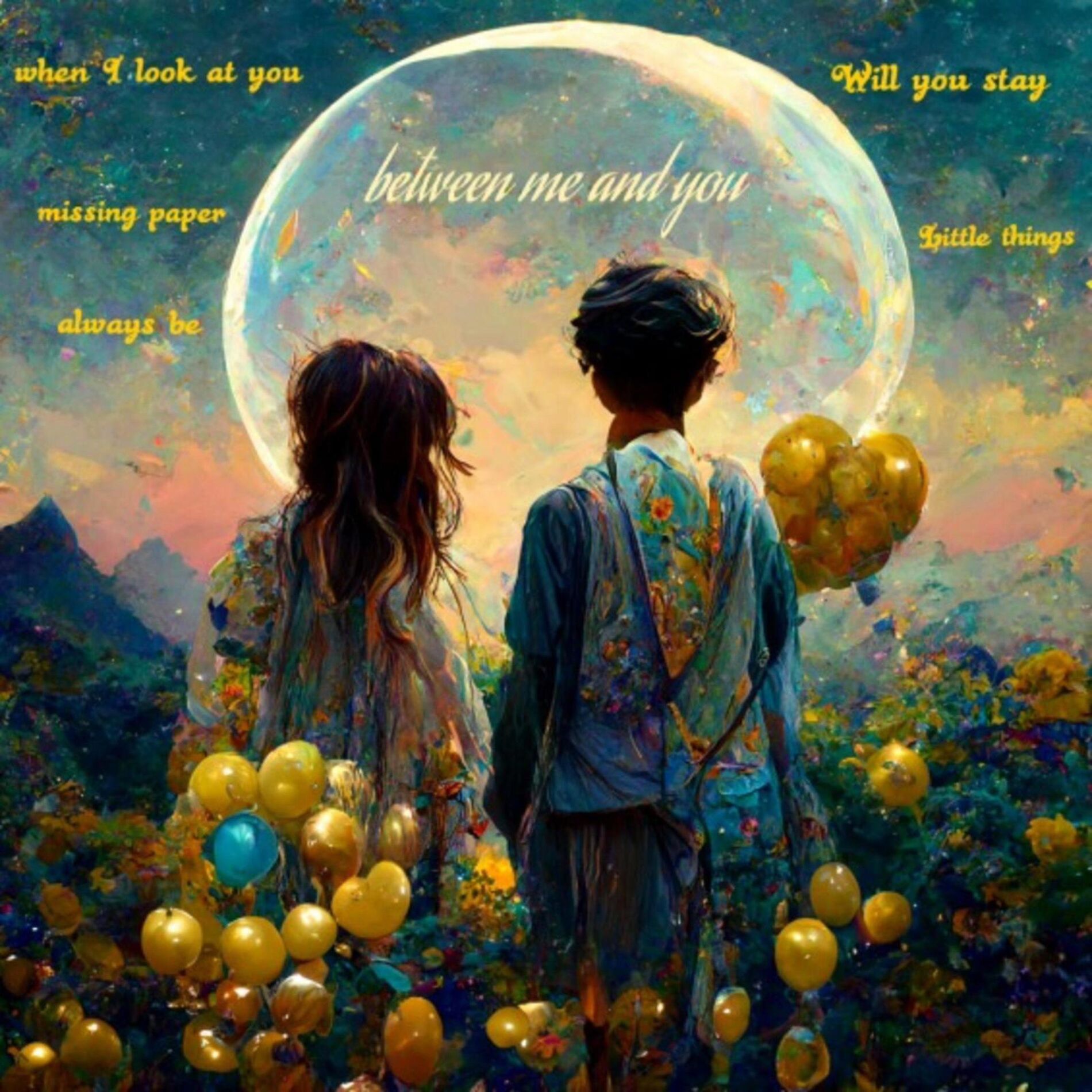 Album cover of between me and you