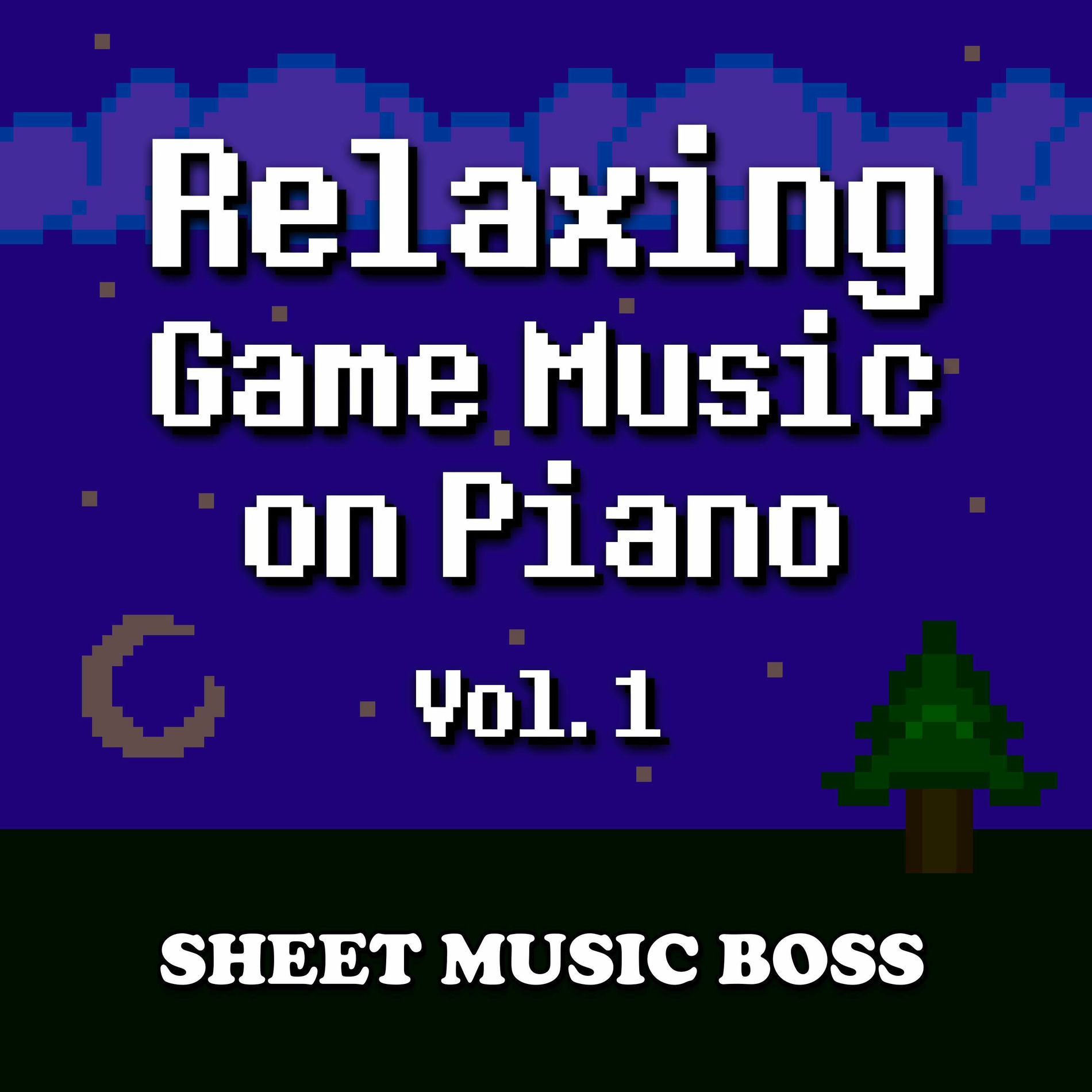 Album cover of Relaxing Game Music on Piano, Vol. 1