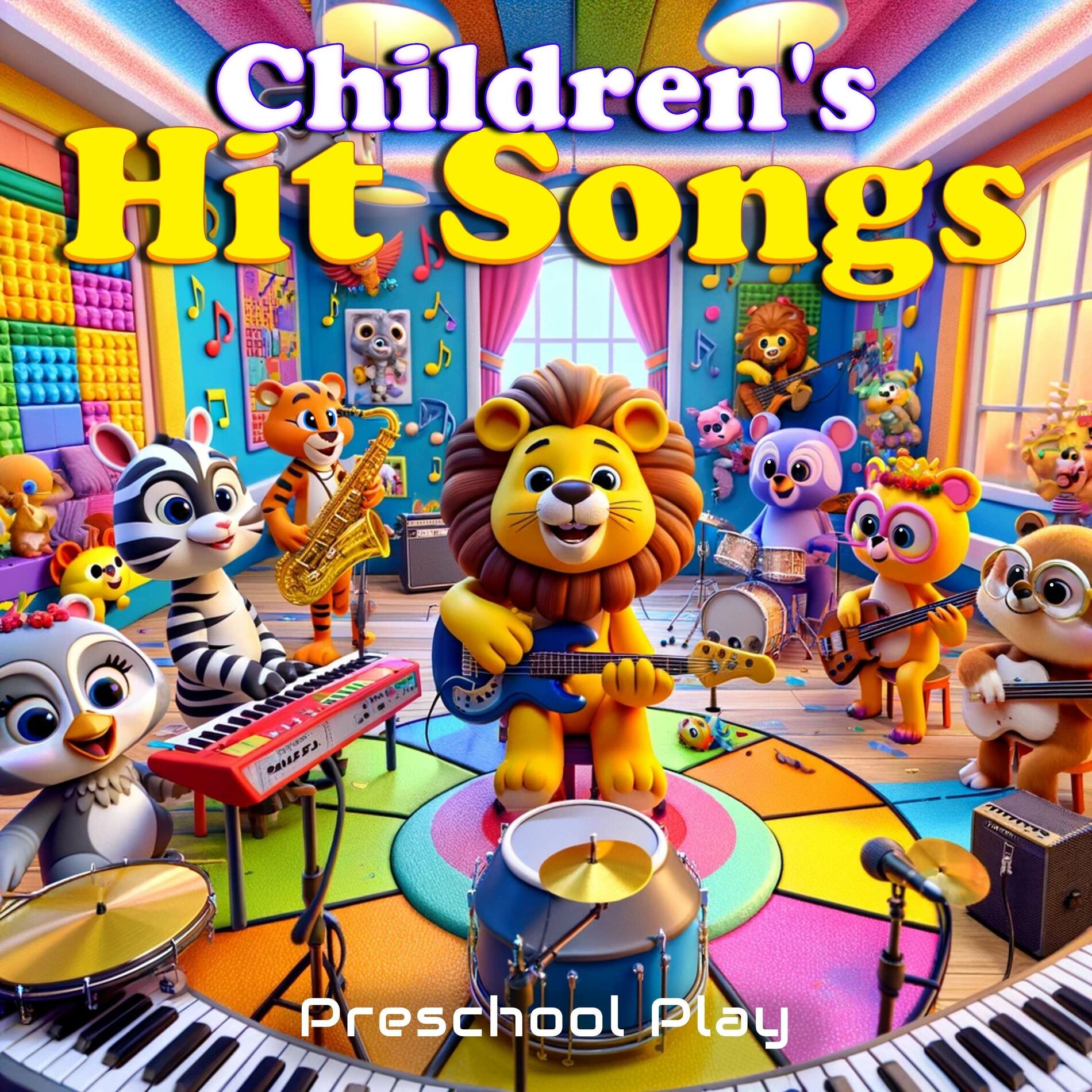 Album cover of Children's Hit Songs