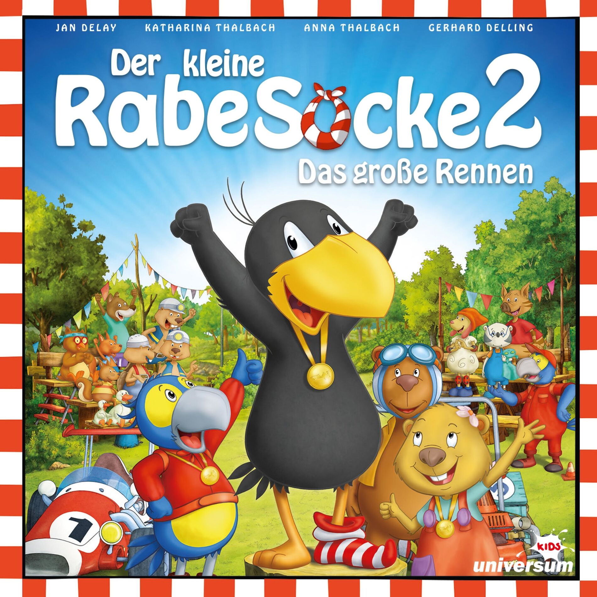 Album picture of Der kleine Rabe Socke 2 - Das große Rennen - Hörspiel zum Film
