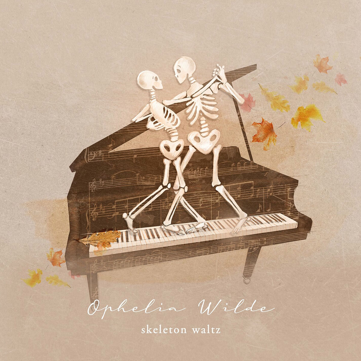 Album cover of skeleton waltz