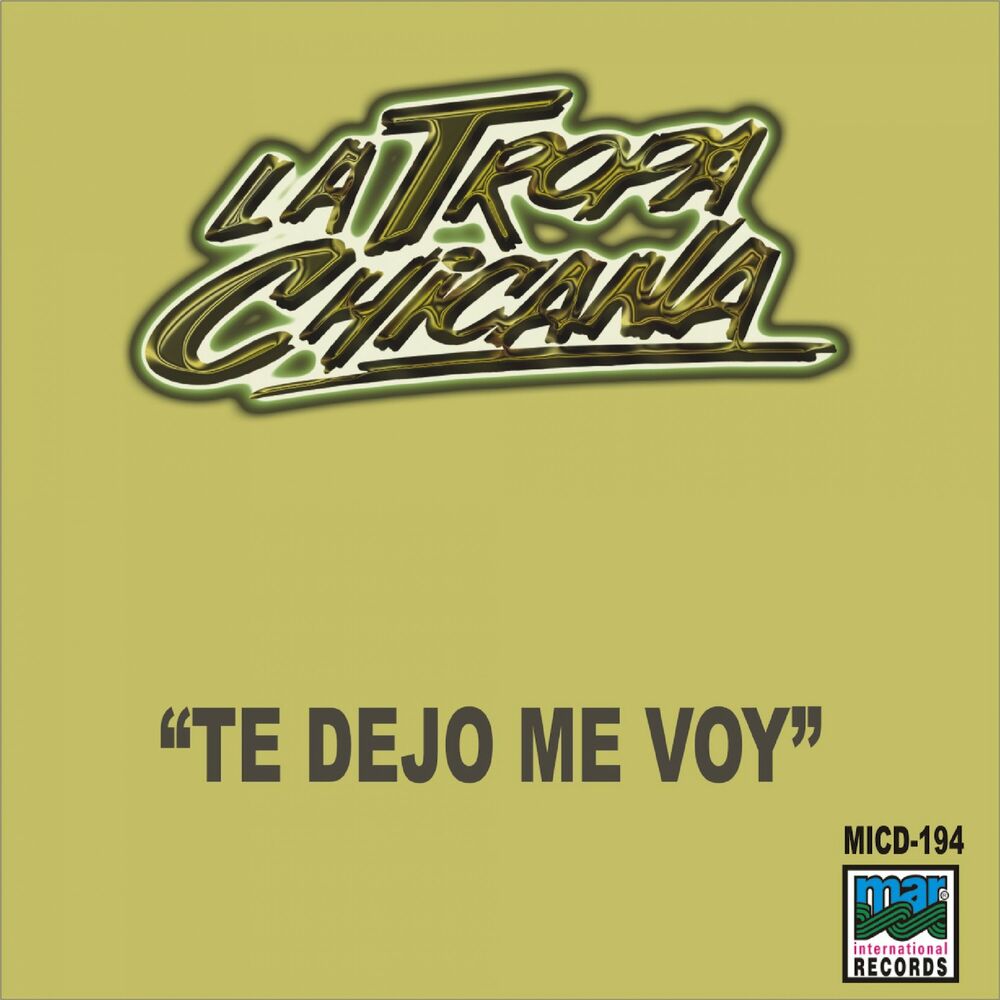 Picture of Te Dejo Me Voy
