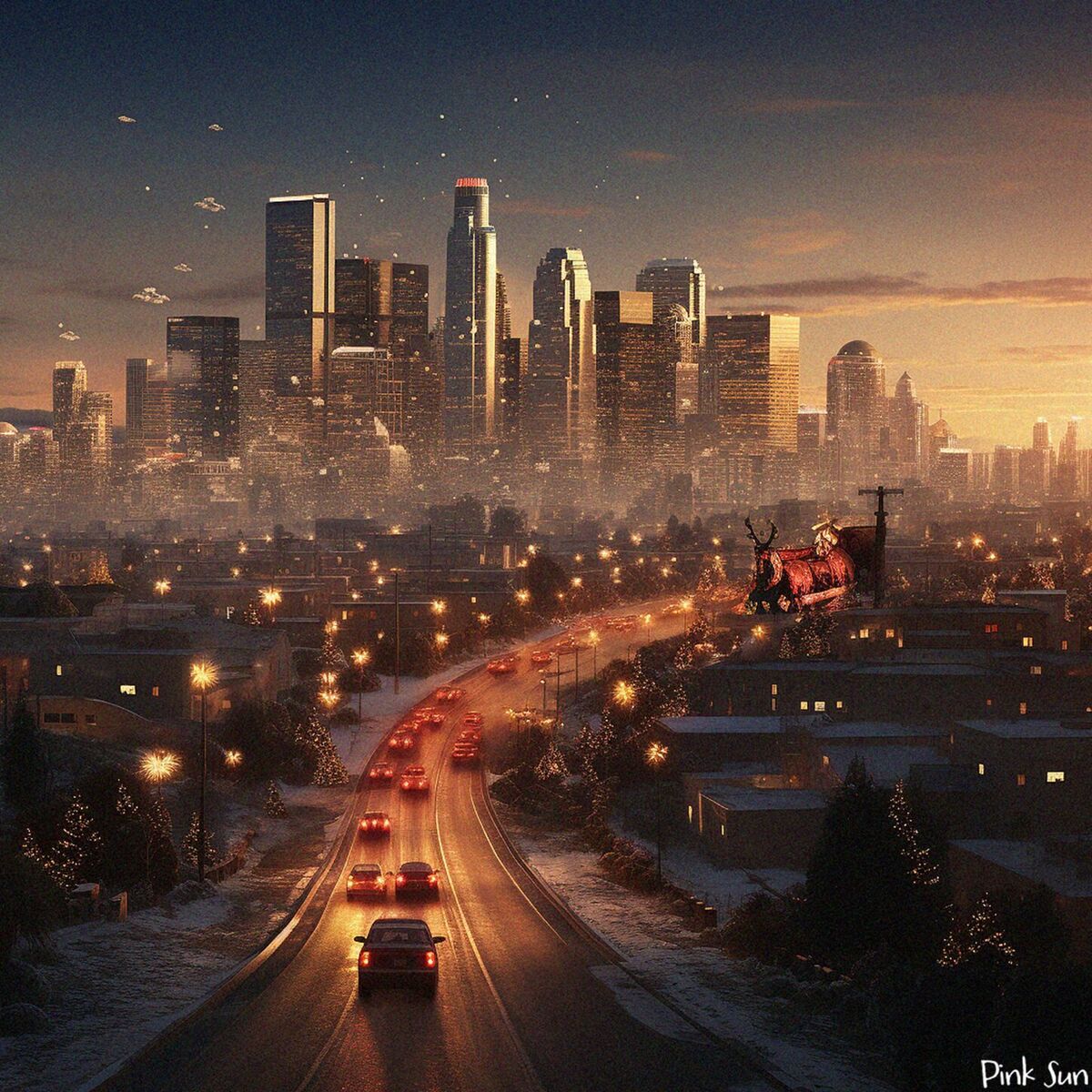 Album cover of Christmas In Los Angeles