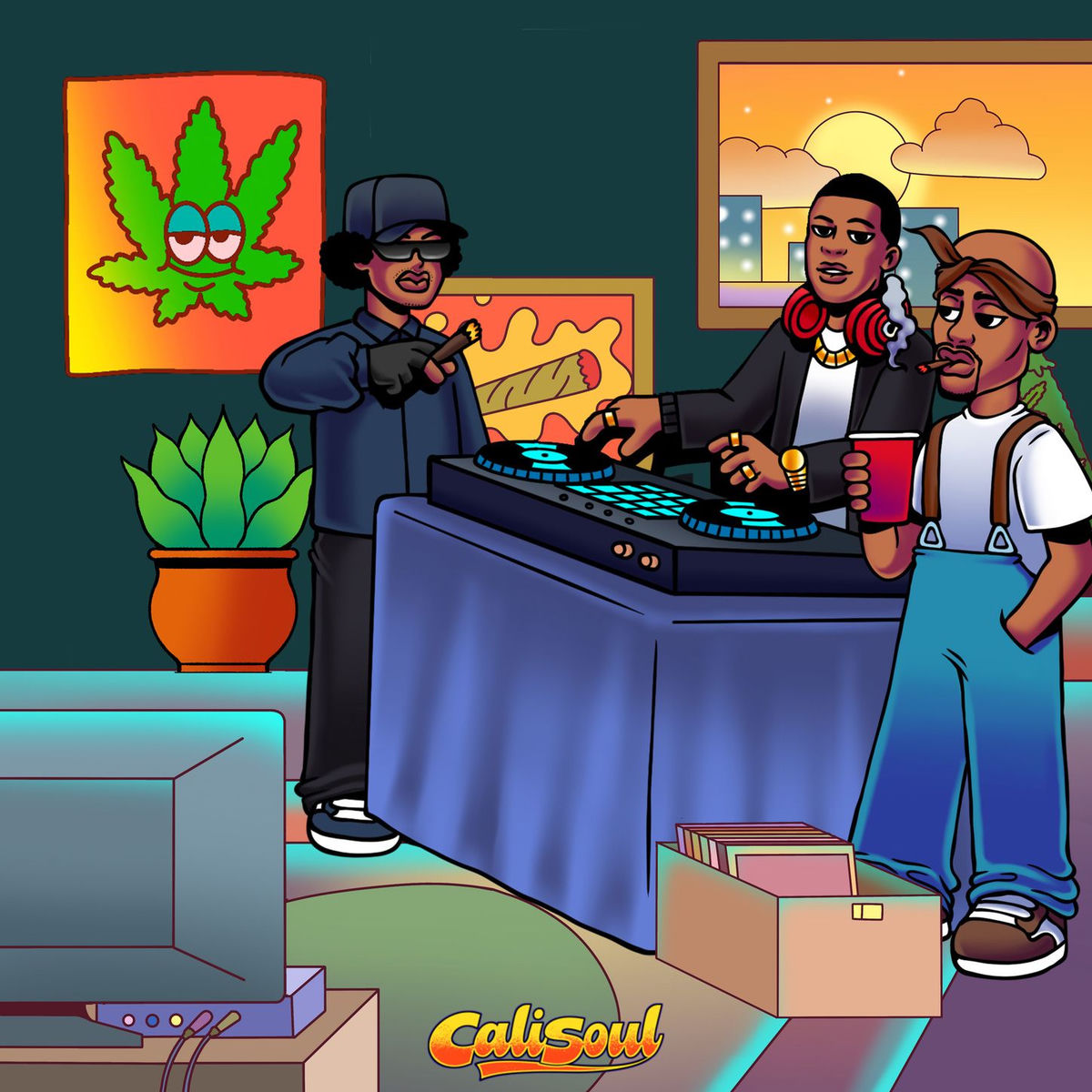 Album cover of jazz rap instrumentals