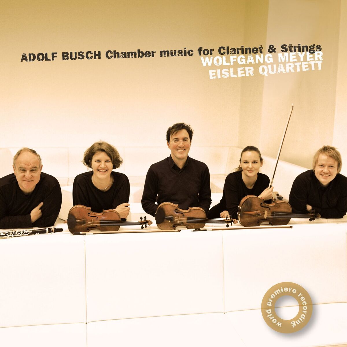 Album cover of Adolf Busch: Chamber Music for Clarinet and Strings