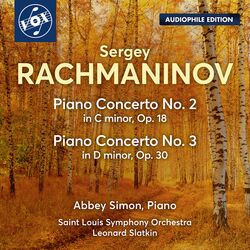 Cover of Rachmaninoff: Piano Concerto No. 2 in C minor, Op. 18 & Piano Concerto No. 3 in D minor, Op. 30 (2023 Remastered Version)