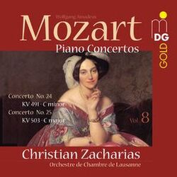 Cover of Mozart: Piano Concertos Vol. 8