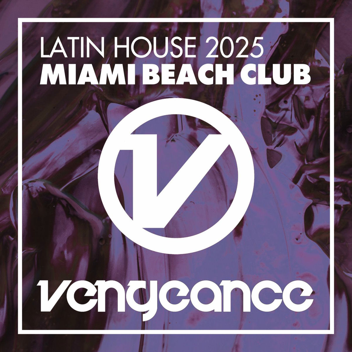 Album cover of Latin House 2025 - Miami Beach Club