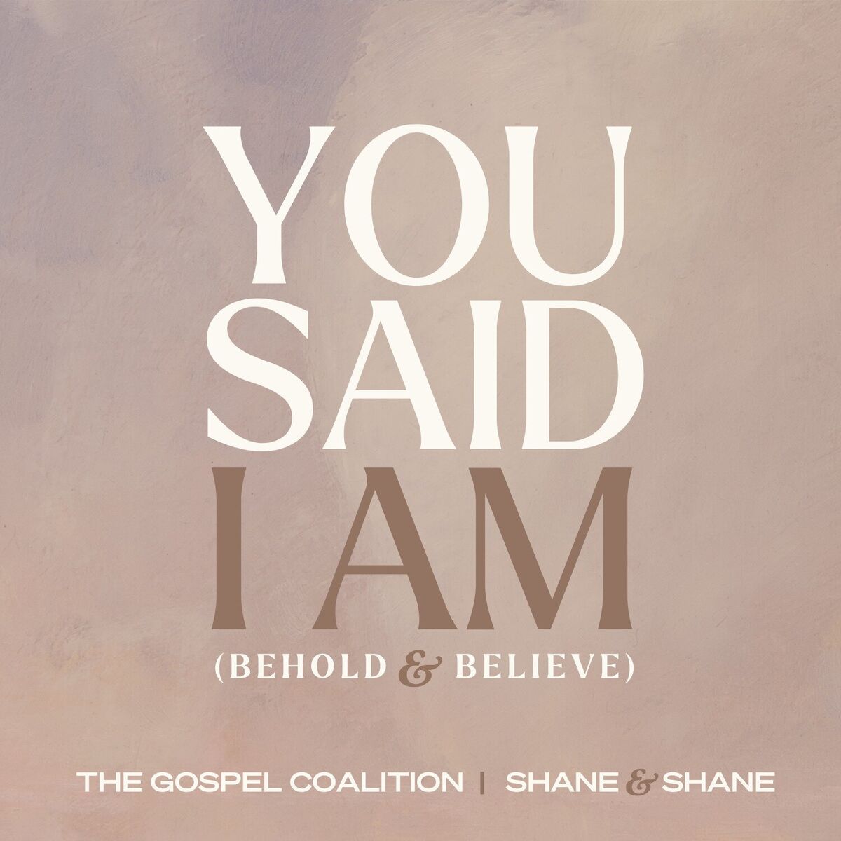 Album cover of You Said I Am (Behold and Believe) [feat. Shane & Shane]