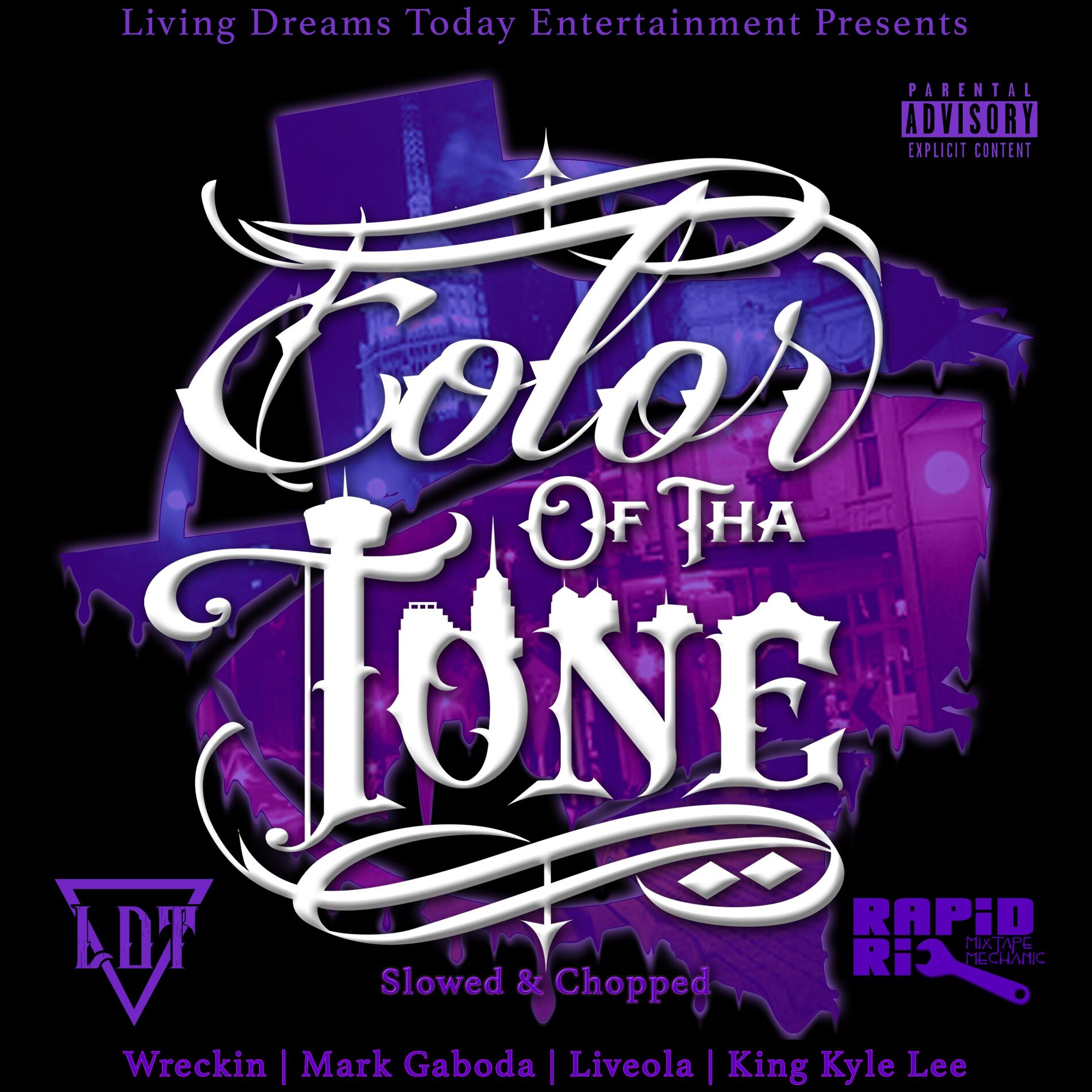 Album cover of Color of Tha Tone (Slowed & Chopped)