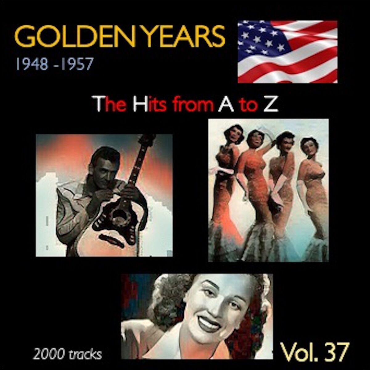 Album cover of Golden Years 1948-1957 · The Hits from A to Z · , Vol. 37