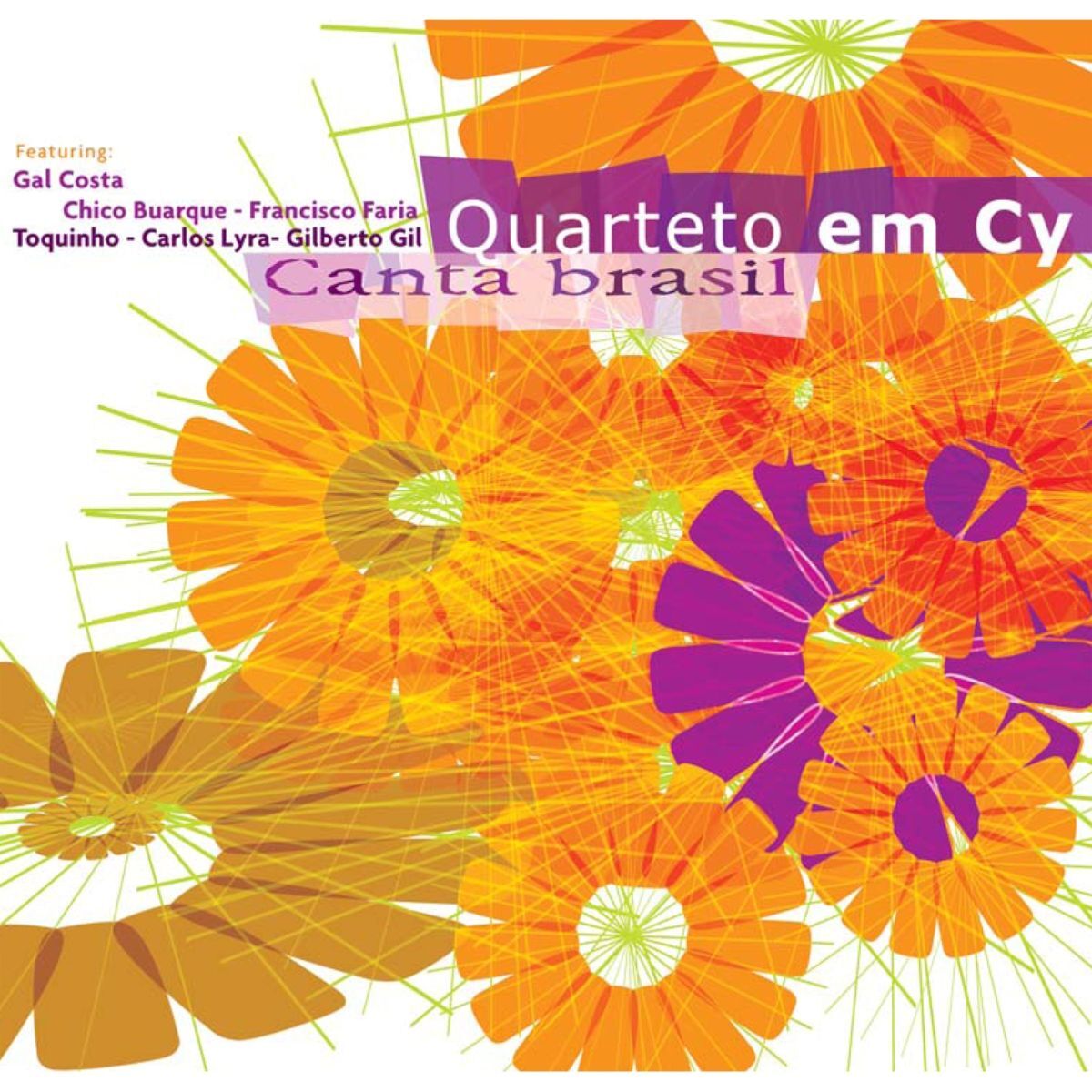 Album cover of Quarteto Em Cy canta Brazil