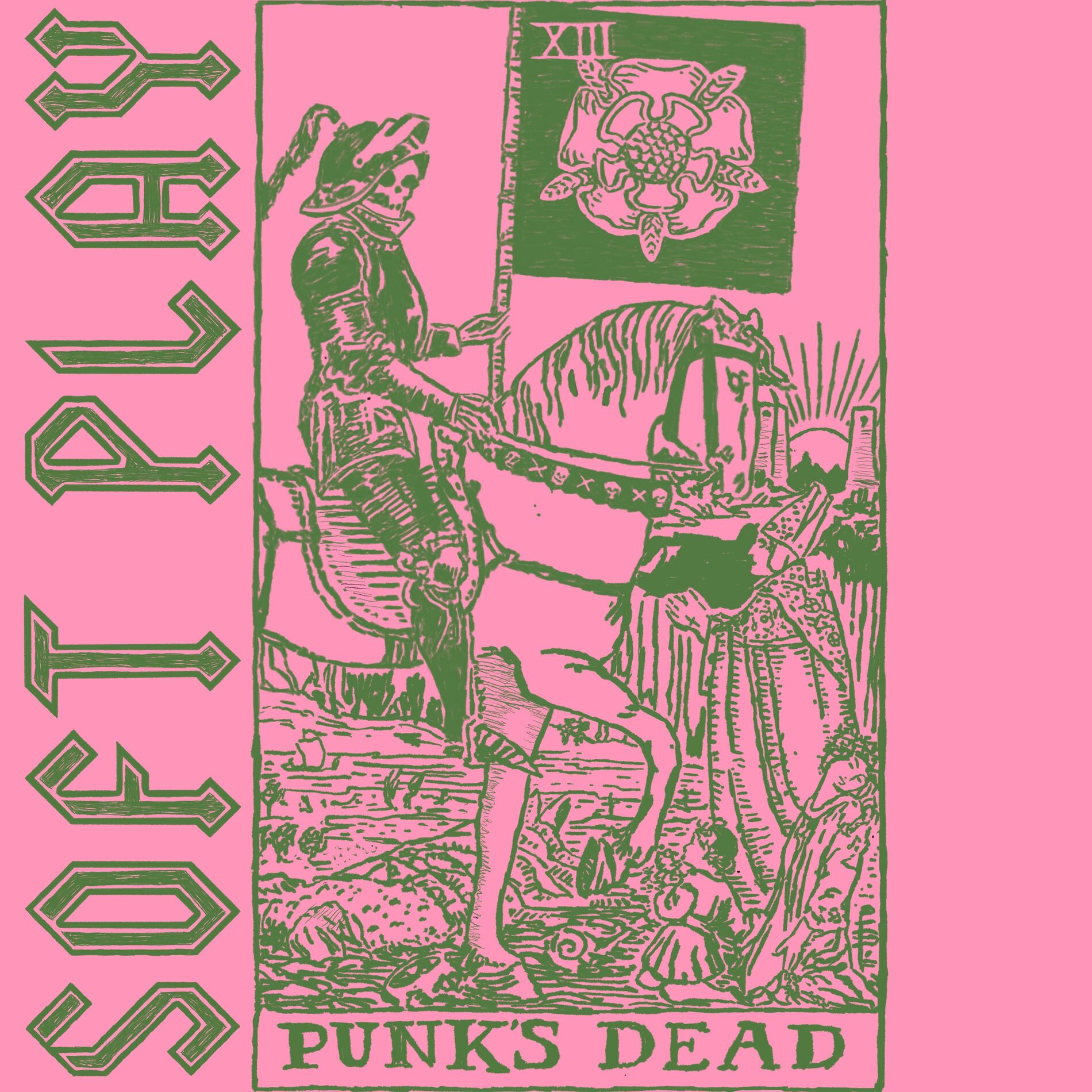 Album cover of Punk's Dead