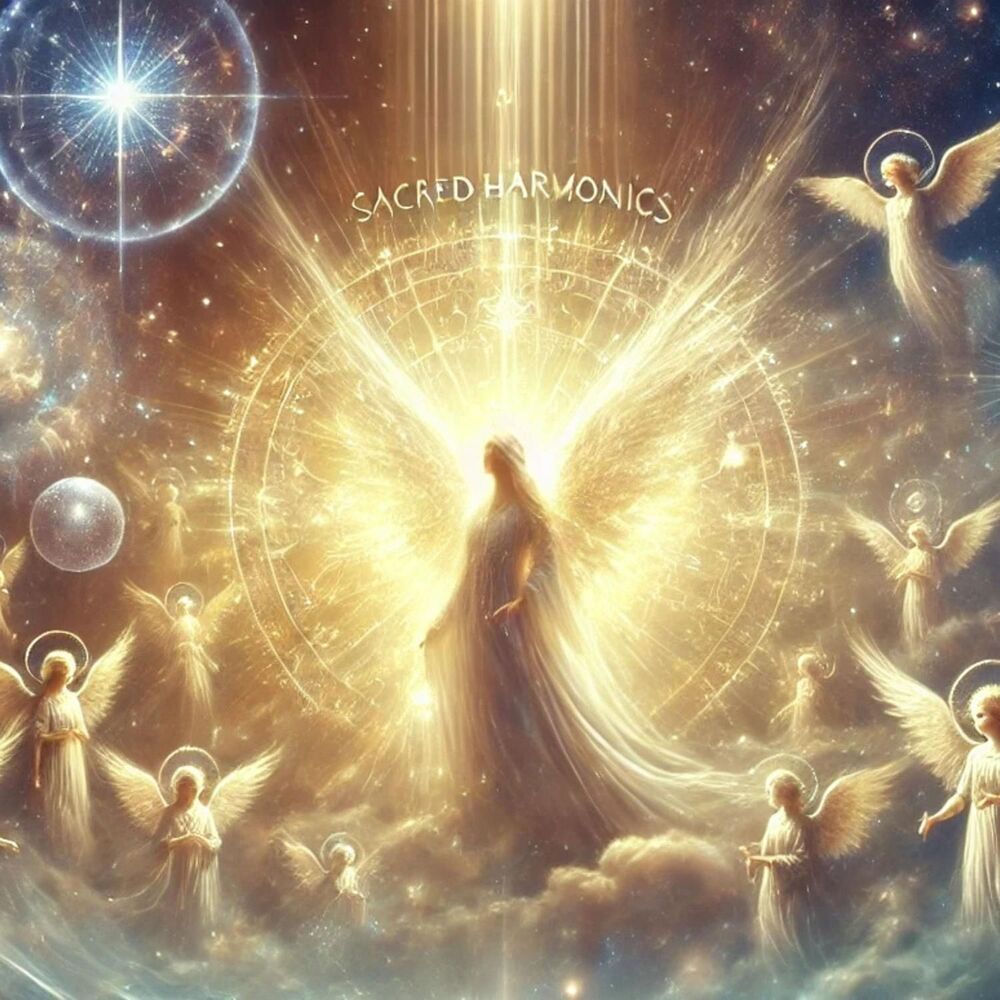 Picture of Celestial Chants & Divine Healing: 1111 Hz Meditation for Spiritual Awakening