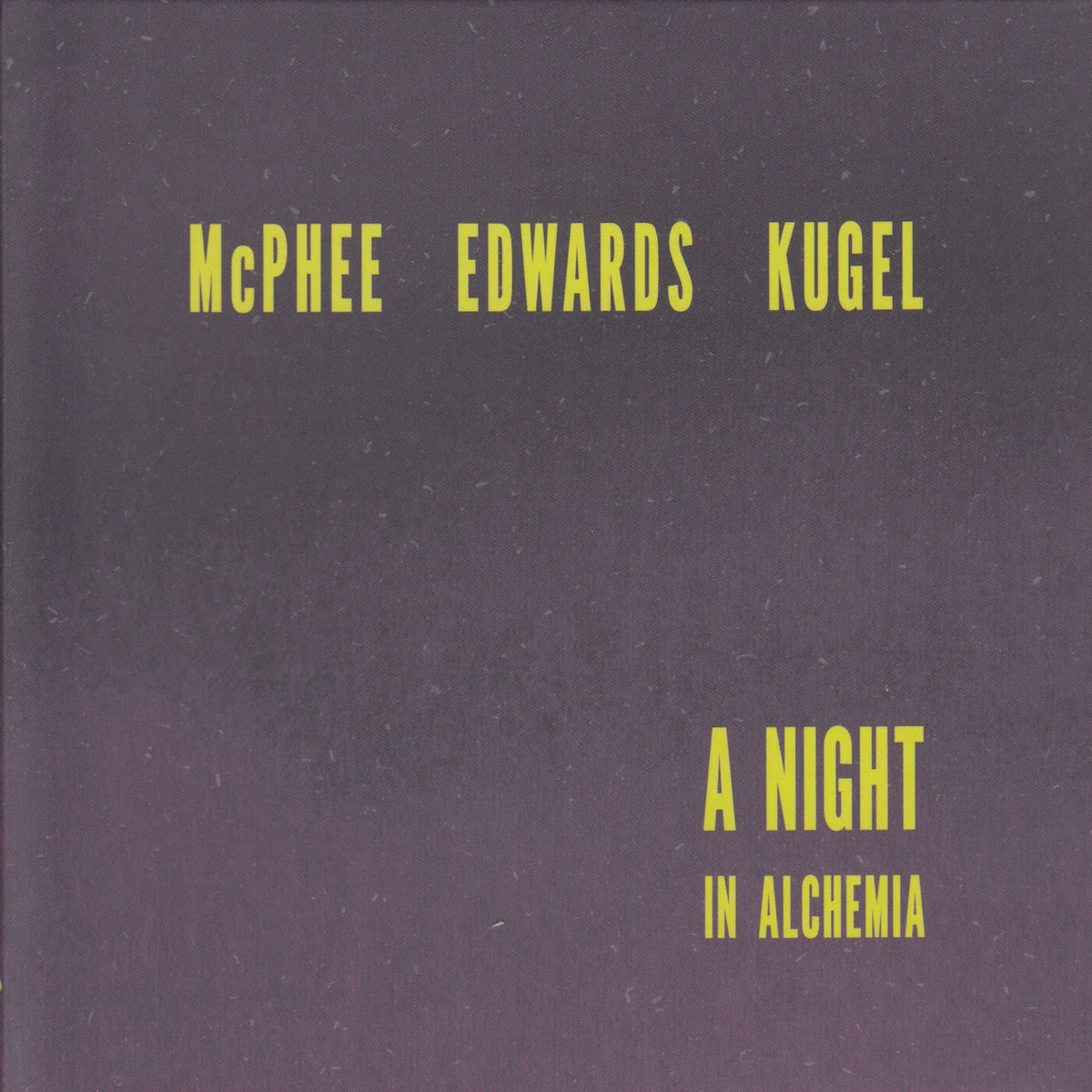 Album cover of A Night in Alchemia