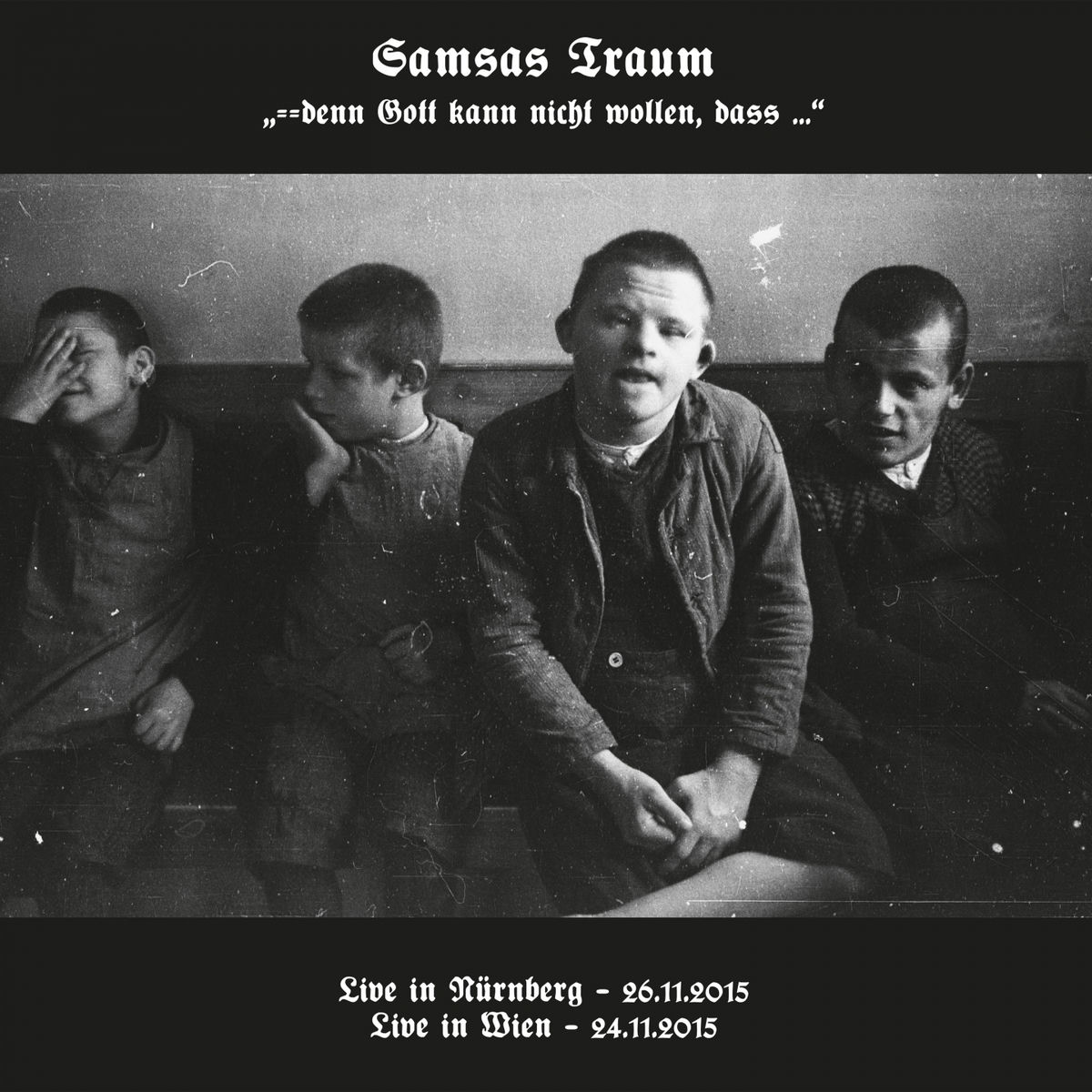 Album cover of --denn Gott kann nicht wollen, dass... (Live)