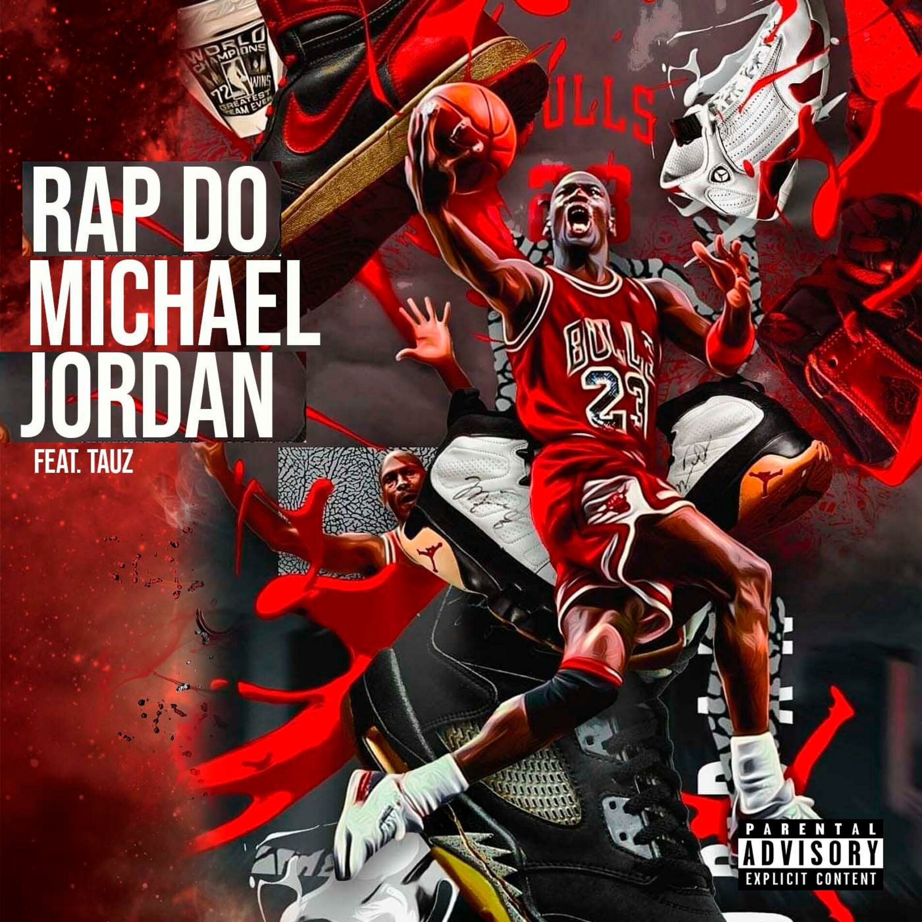 Album cover of Rap do Michael Jordan (feat. Tauz)