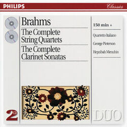 Cover of Brahms: The Complete String Quartets/Clarinet Sonatas
