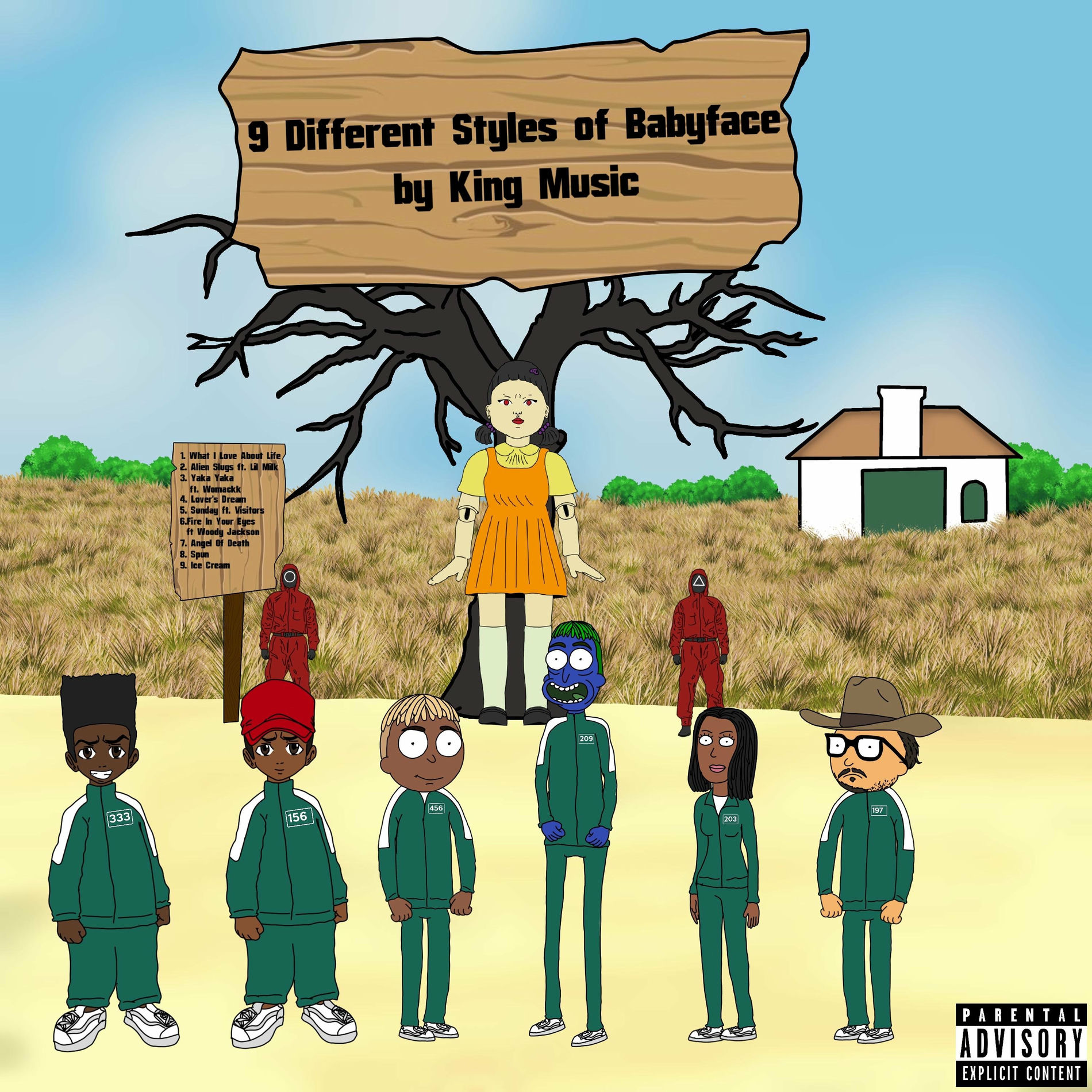 Album cover of 9 Different Styles of Babyface
