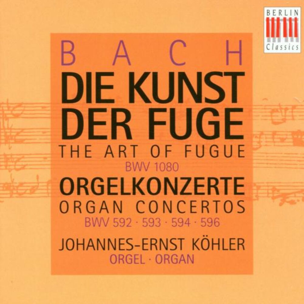 Picture of Bach: The Art of Fugue (Organ Concertos)