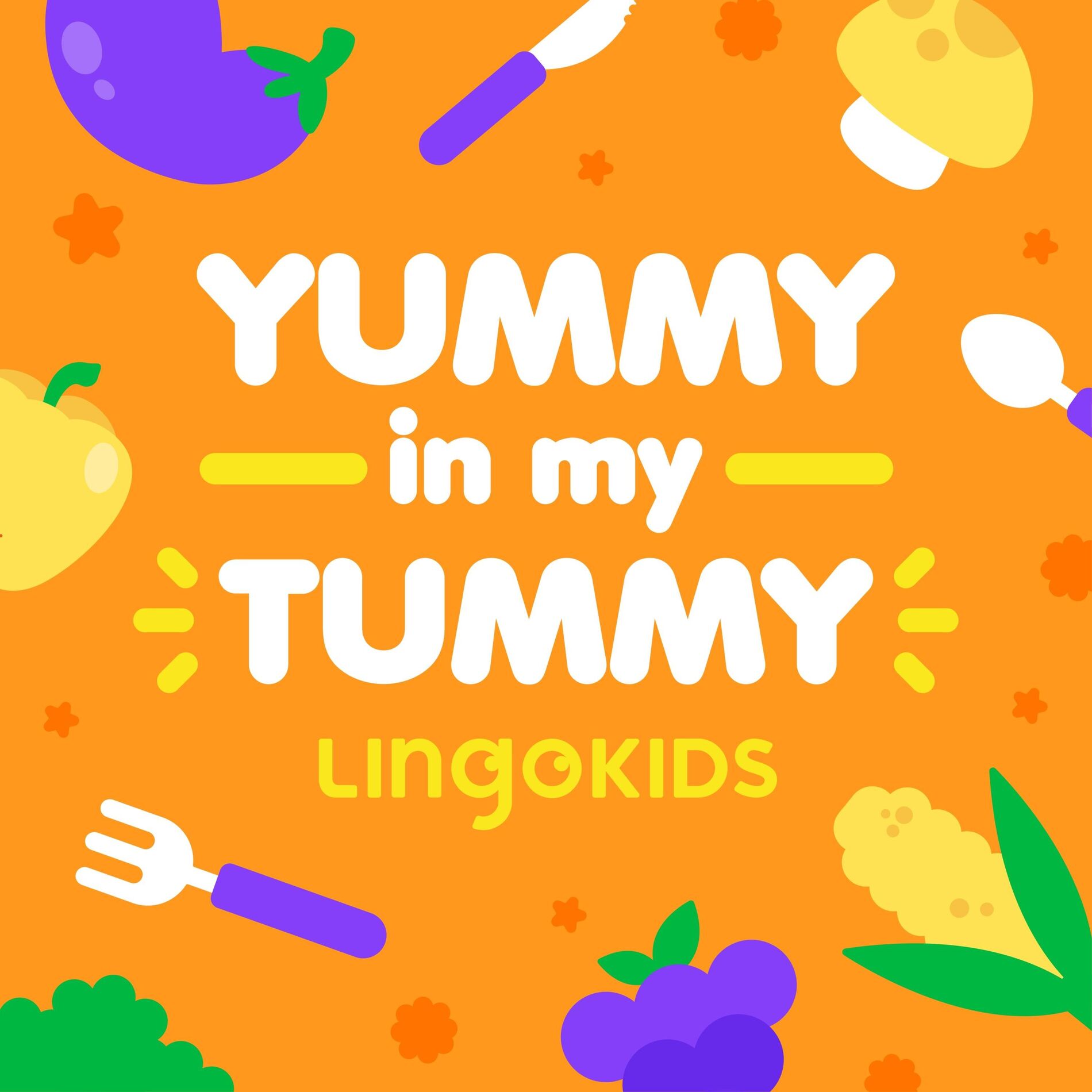 Album cover of Yummy in My Tummy: Songs About Food for Kids