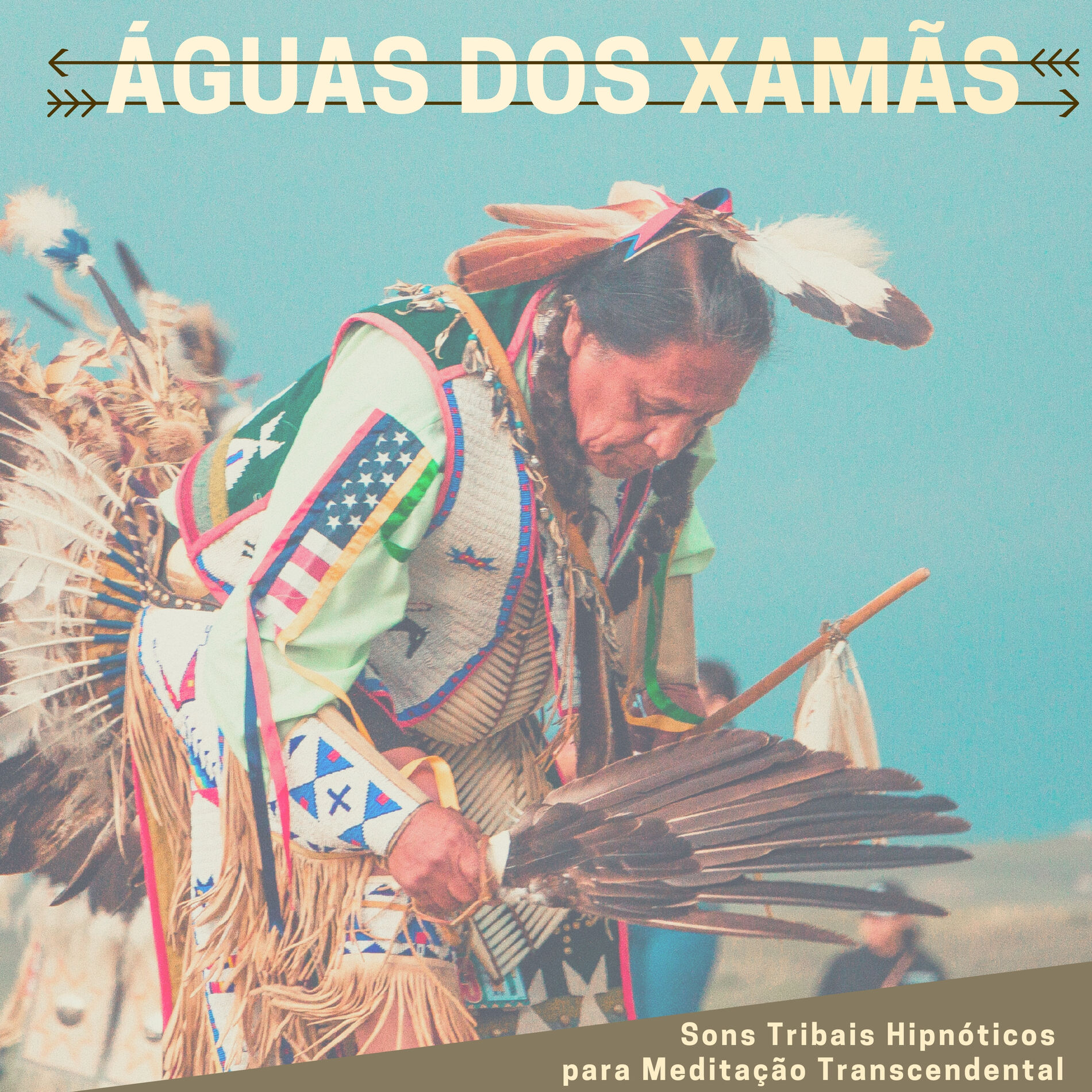 Album cover of Águas dos Xamãs - Sons Tribais Hipnóticos para Meditação Transcendental, Natureza