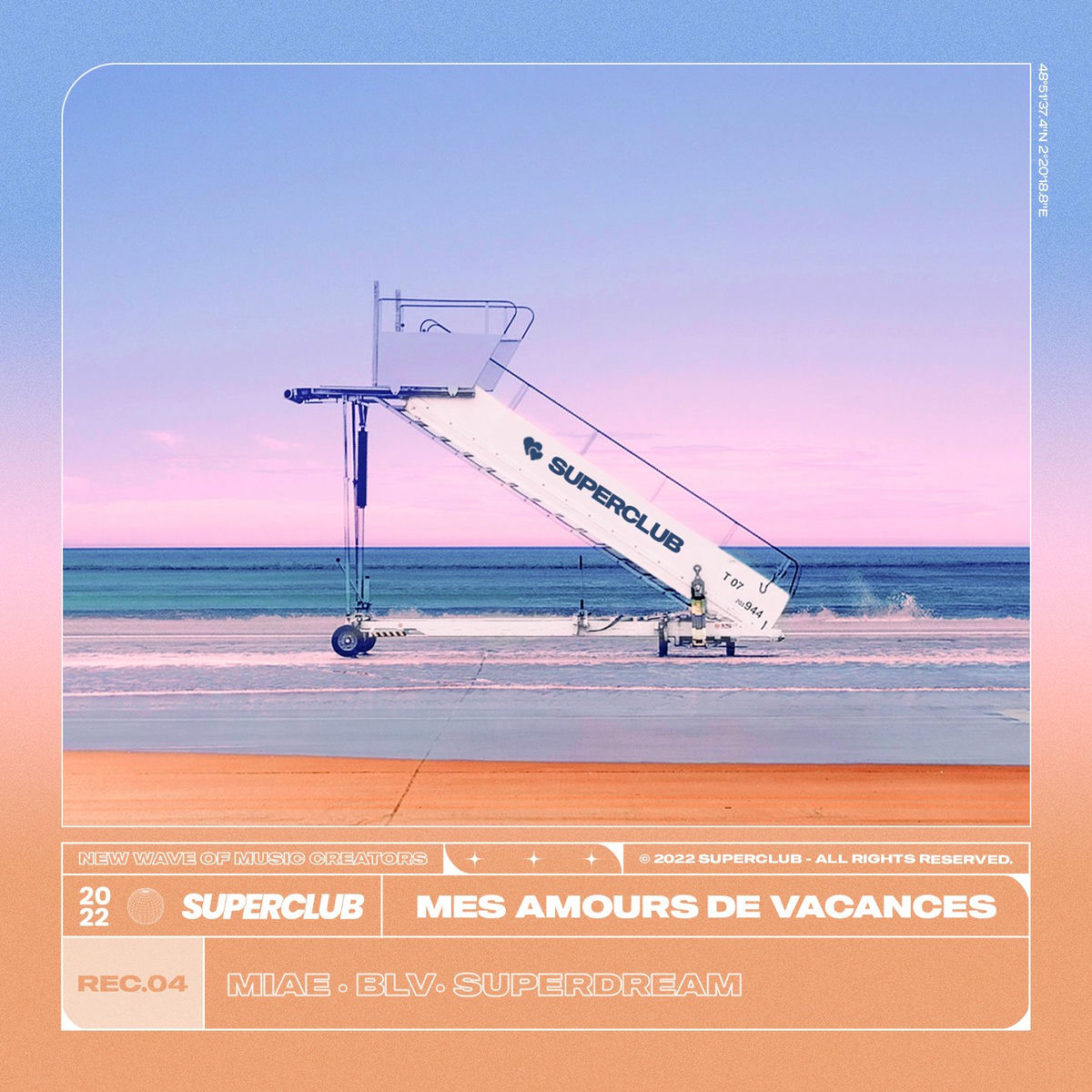 Album cover of Mes amours de vacances
