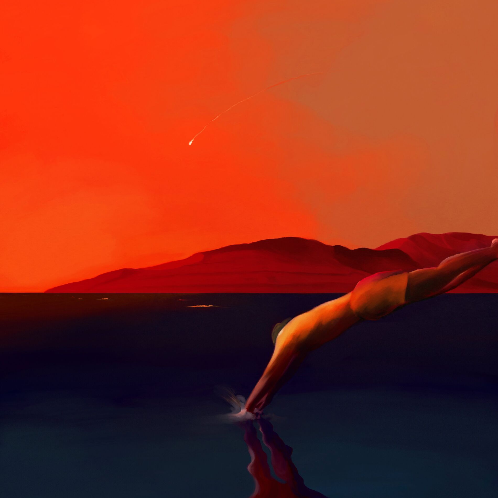 Album cover of Burning Sunset