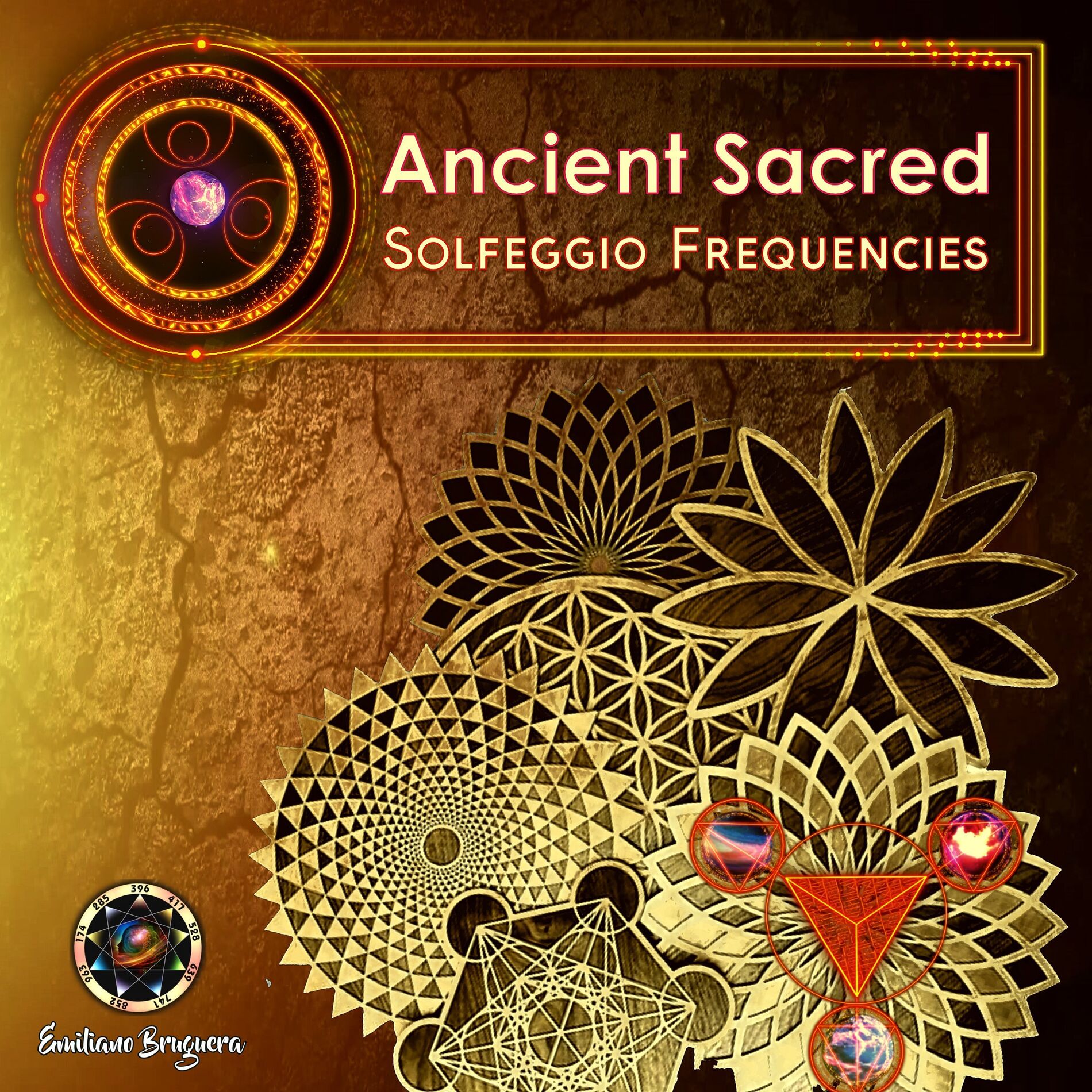 Album cover of Ancient Sacred Solfeggio Frequencies