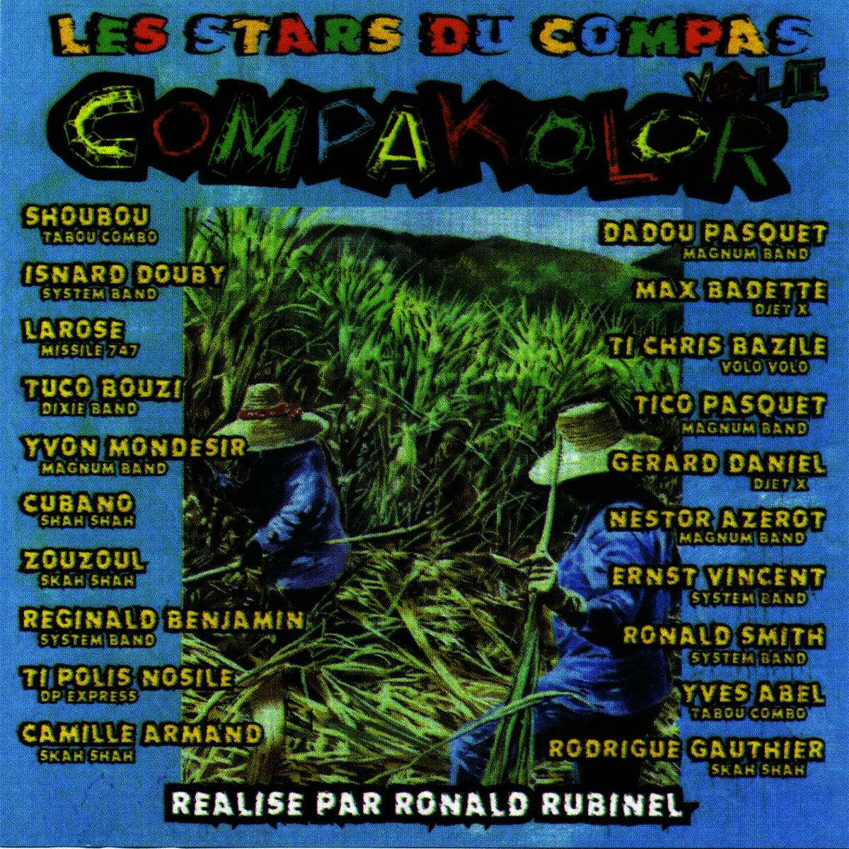 Album cover of Les Stars du Compas Vol. 2 - Compakolor