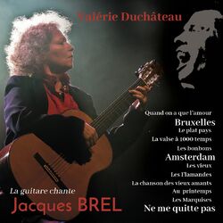 Cover of La guitare chante Jacques Brel